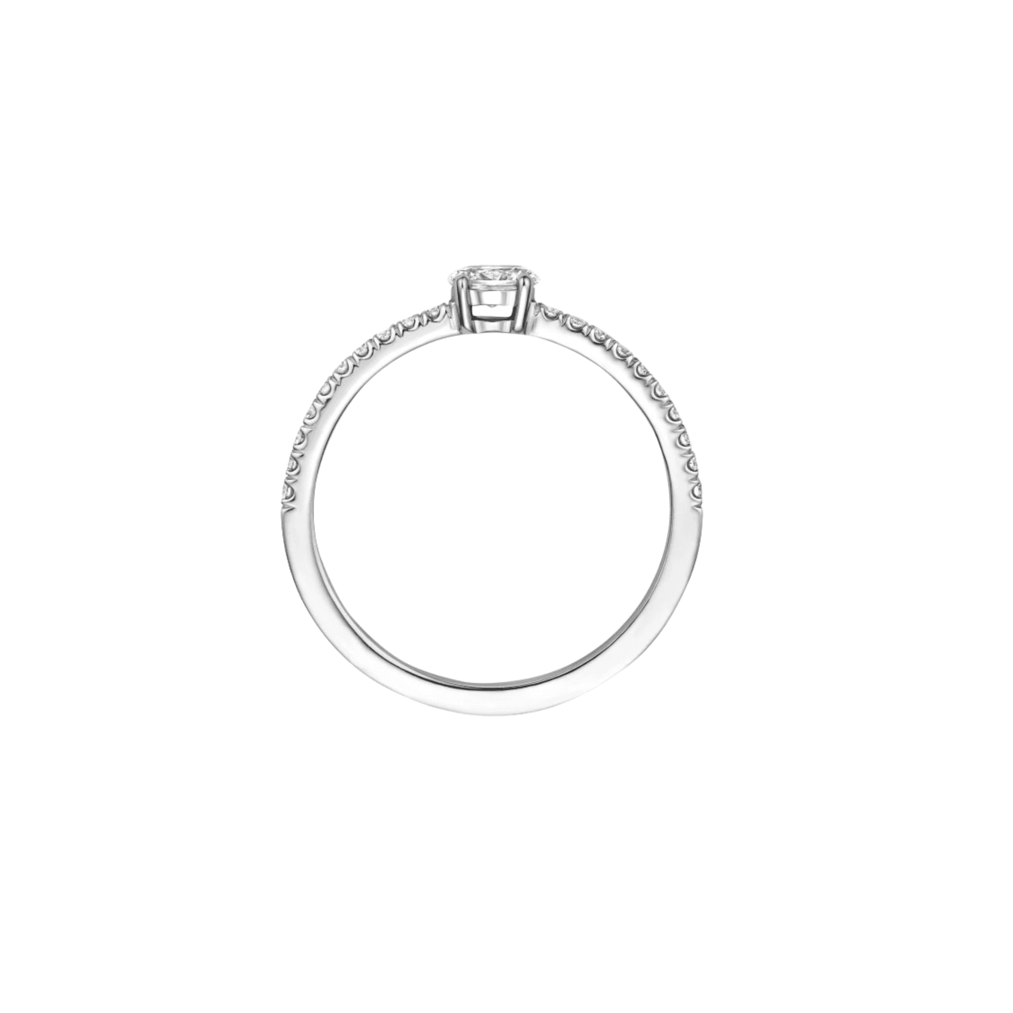 Schaap en Citroen Diamonds ring witgoud met diamant - #3