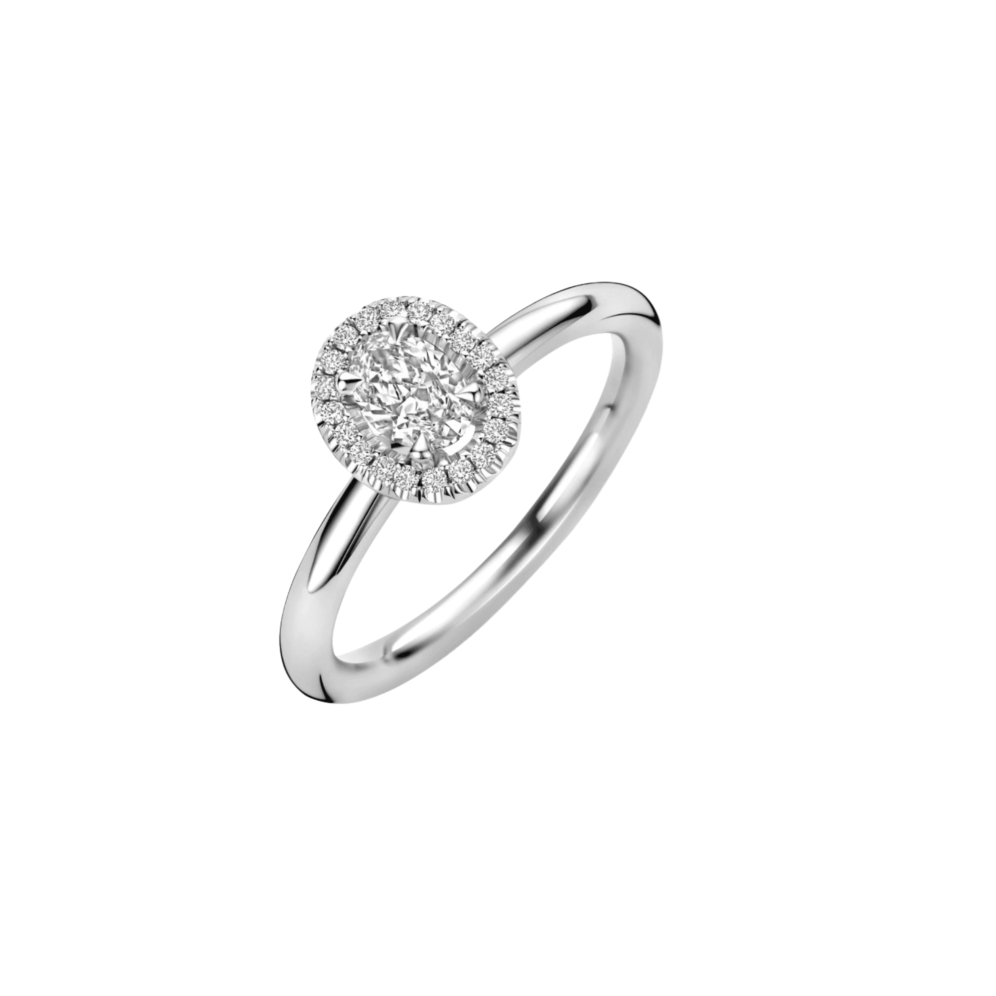 Schaap en Citroen Diamonds ring witgoud met diamant - #4