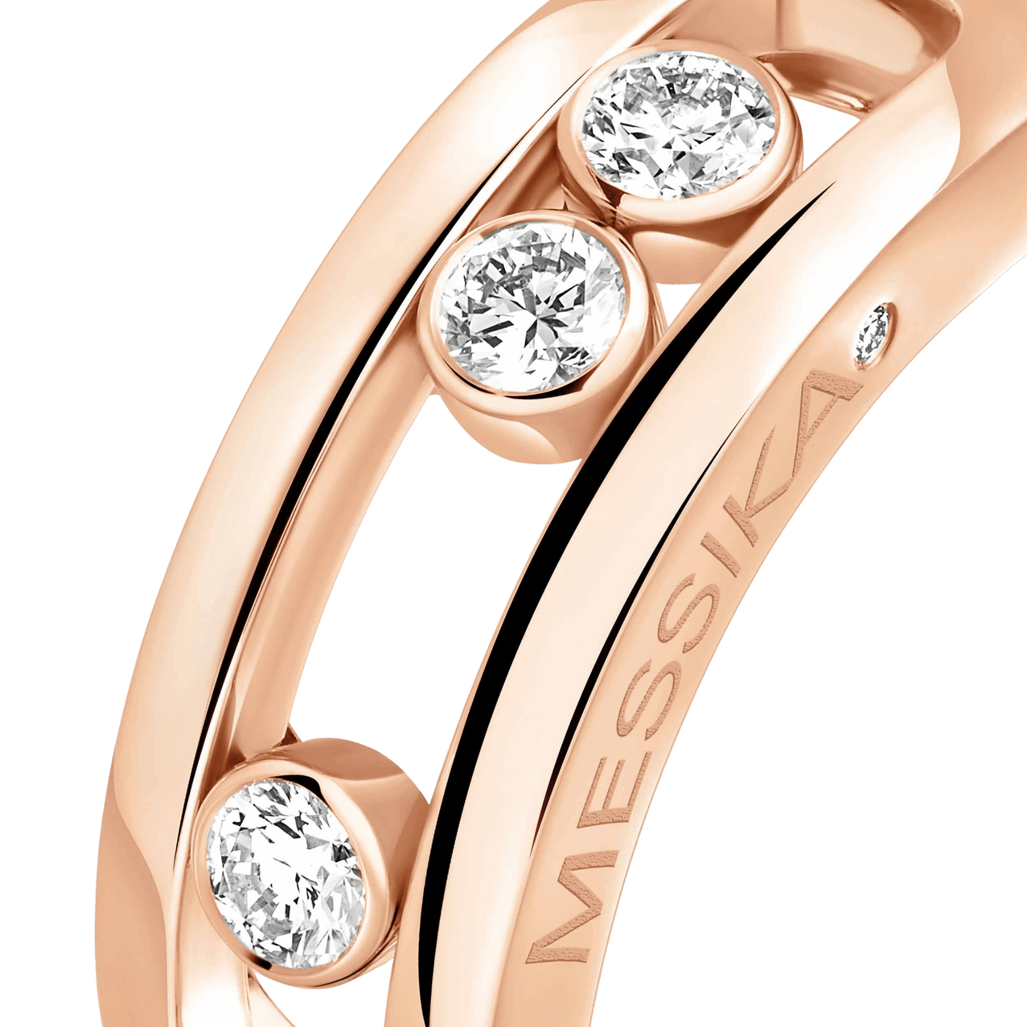 Messika Move Classic ring roodgoud met diamant - 3998-PG - #4