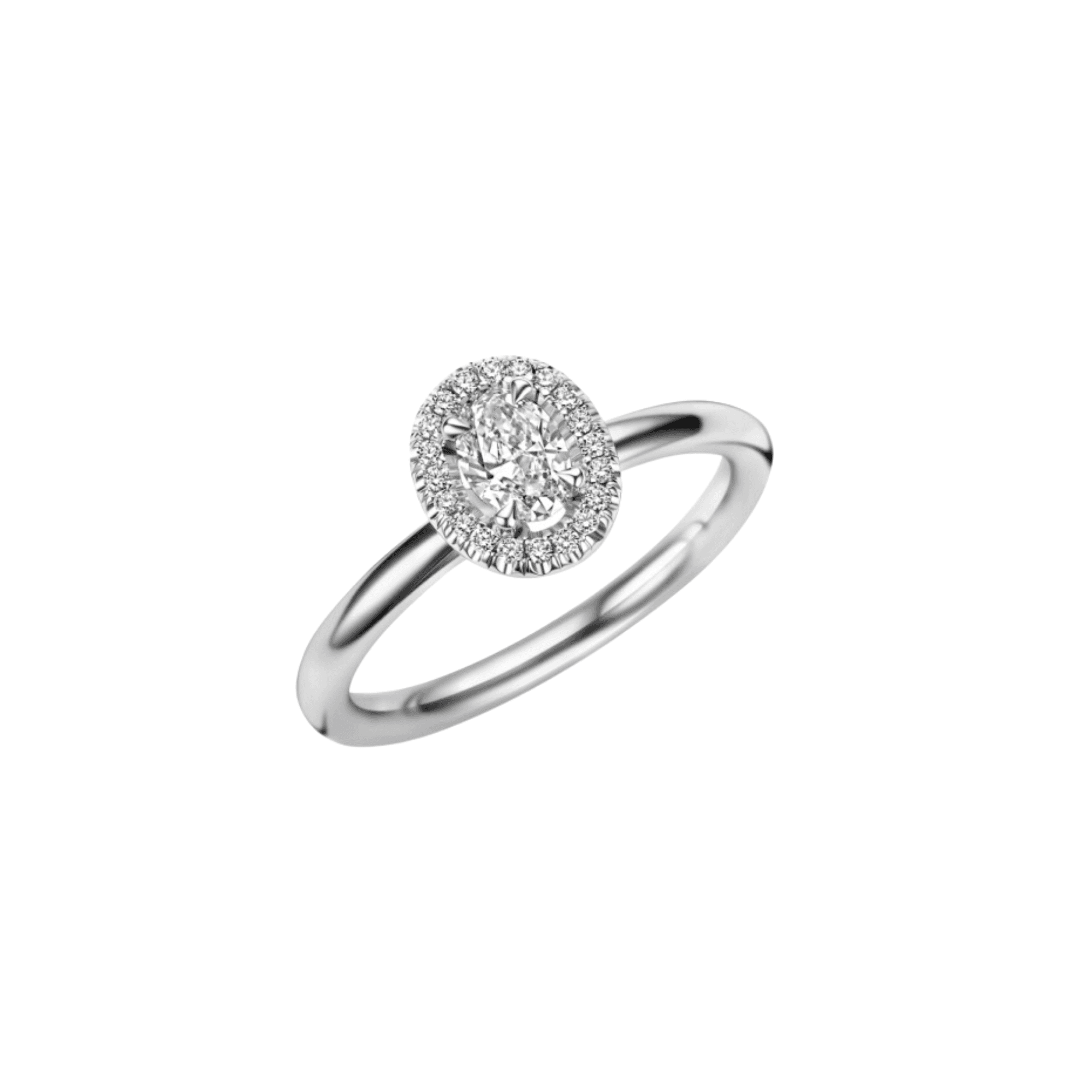 Schaap en Citroen Diamonds ring witgoud met diamant - #1