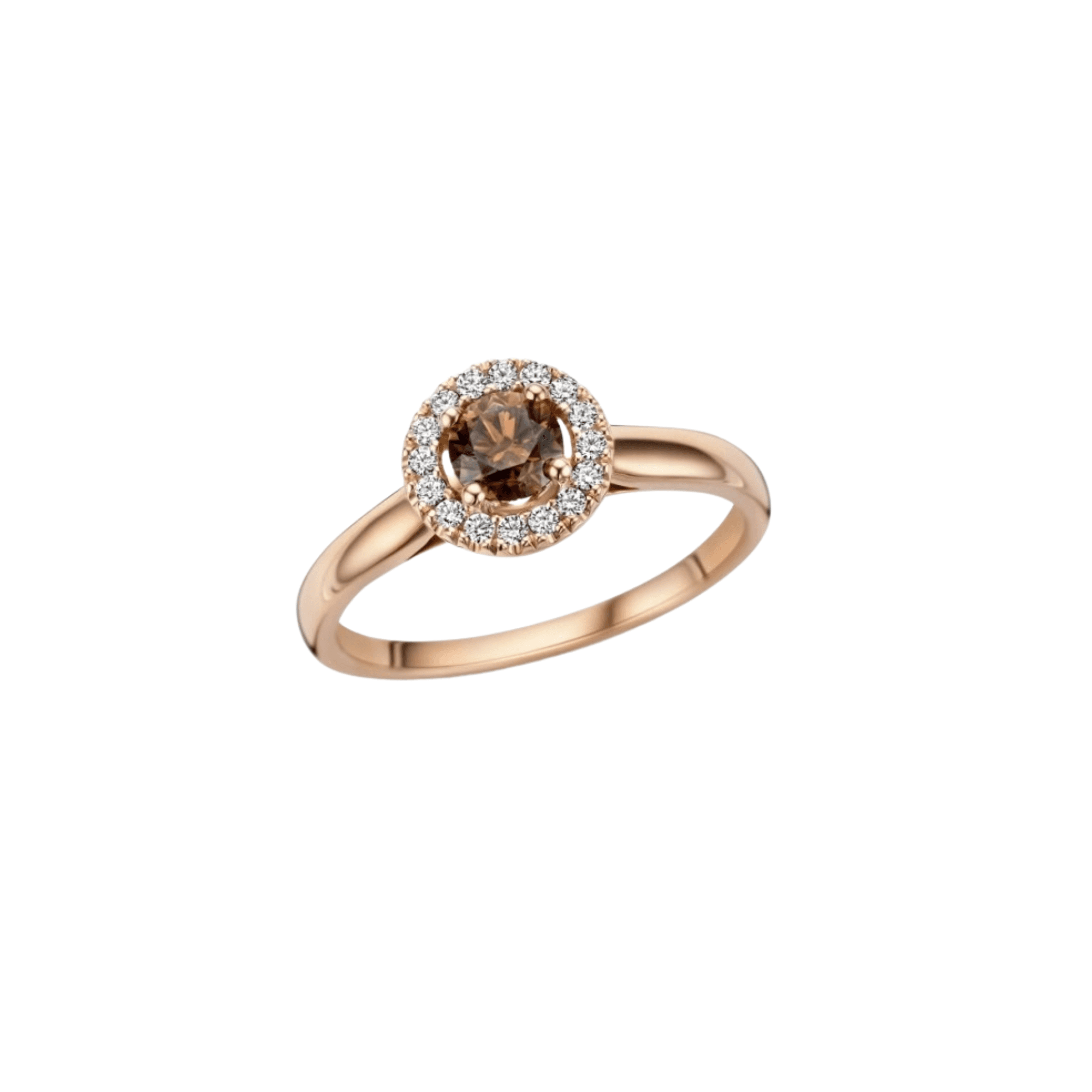 Schaap en Citroen Diamonds ring roodgoud met diamant - #4