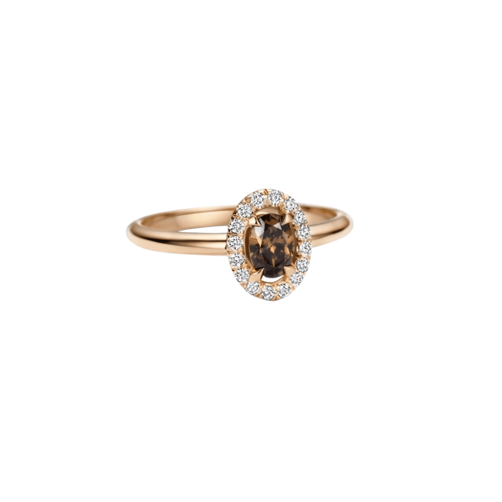 Schaap en Citroen Diamonds ring roodgoud met diamant - #4