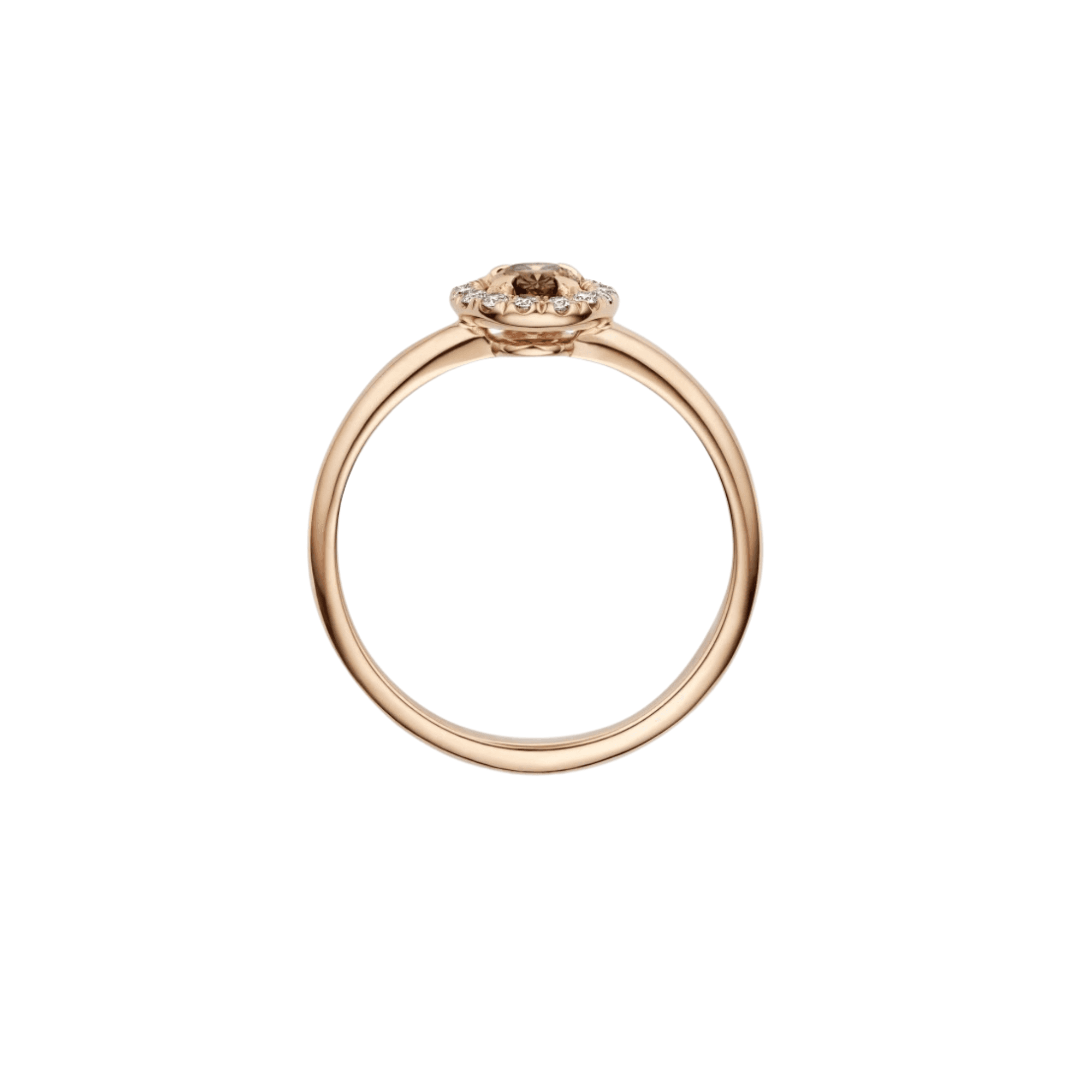 Schaap en Citroen Diamonds ring roodgoud met diamant - #3