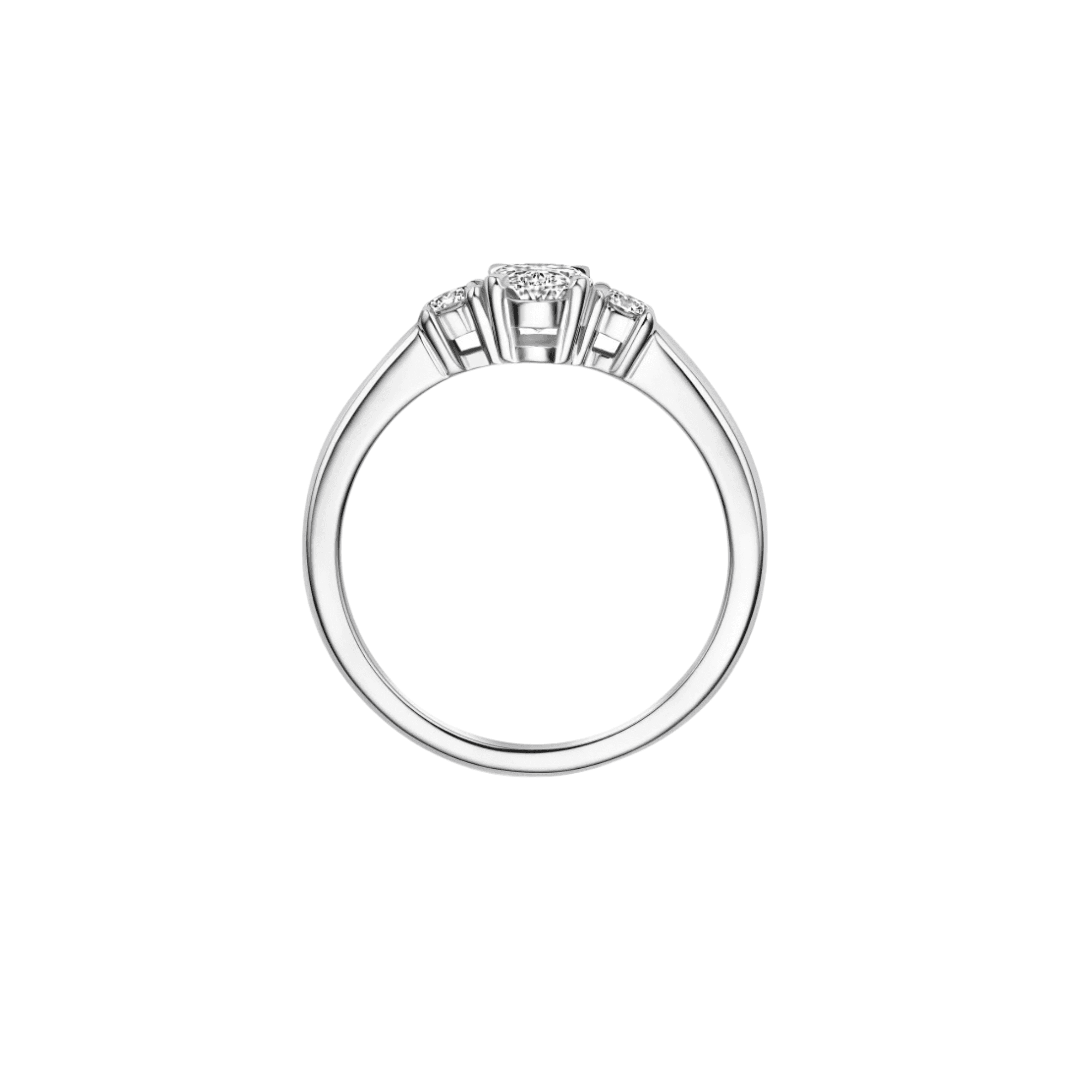 Schaap en Citroen Diamonds ring witgoud met diamant - #3