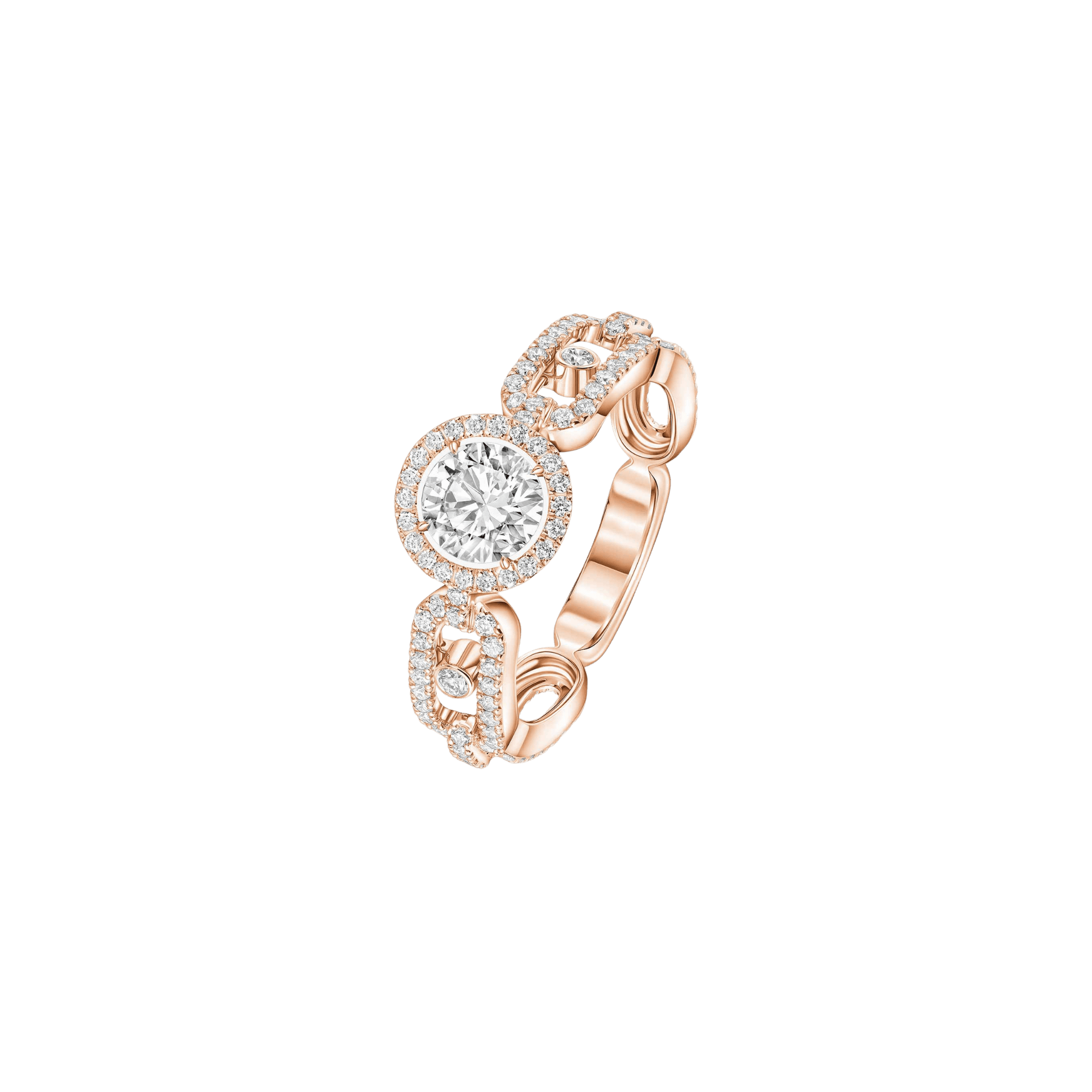 Messika Move Link Solitaire ring roodgoud met diamant - 13748-PG GIA - #1