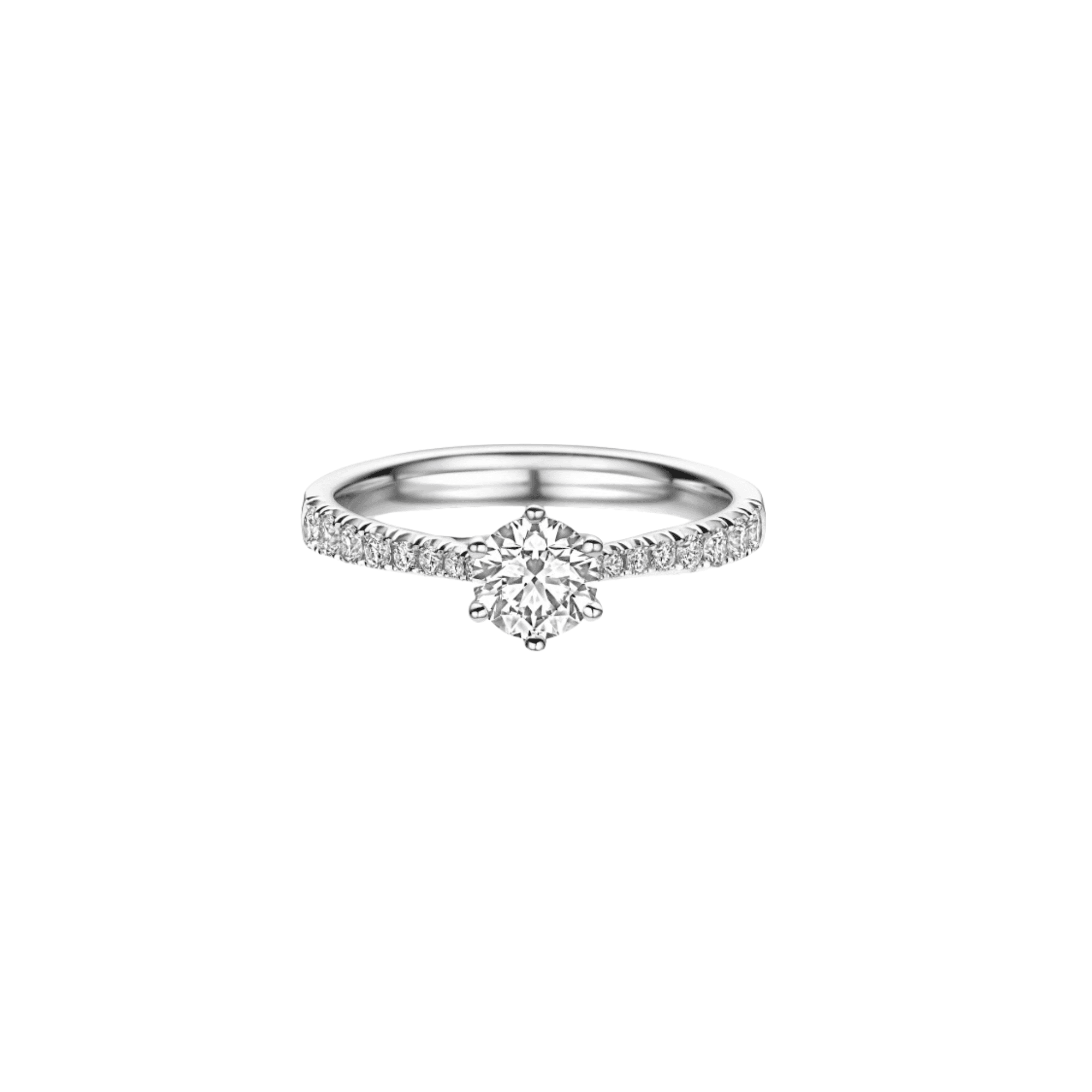 Schaap en Citroen Diamonds ring witgoud met diamant - #2