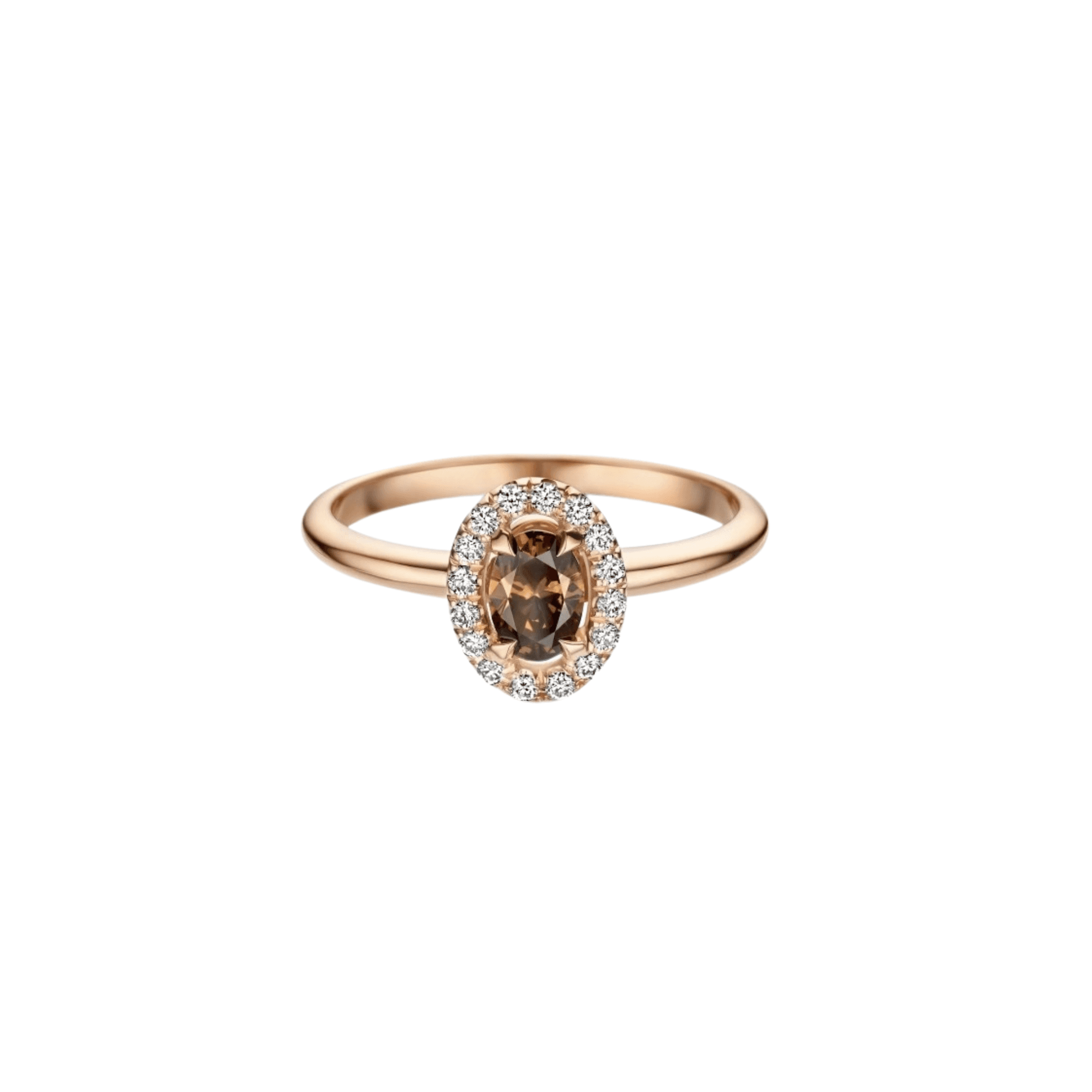 Schaap en Citroen Diamonds ring roodgoud met diamant - #2