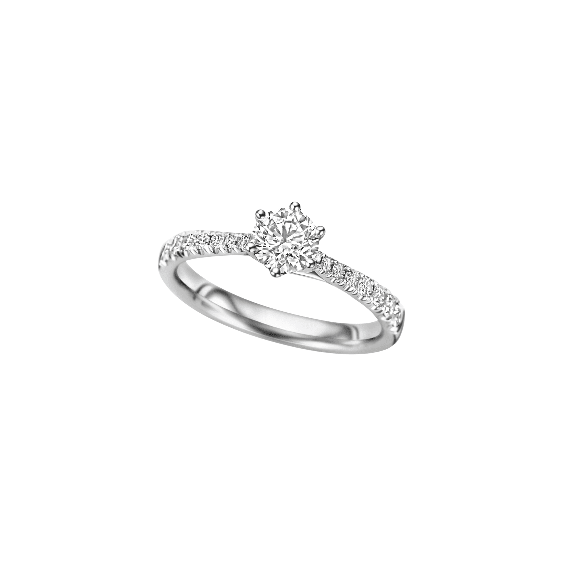 Schaap en Citroen Diamonds ring witgoud met diamant - #4