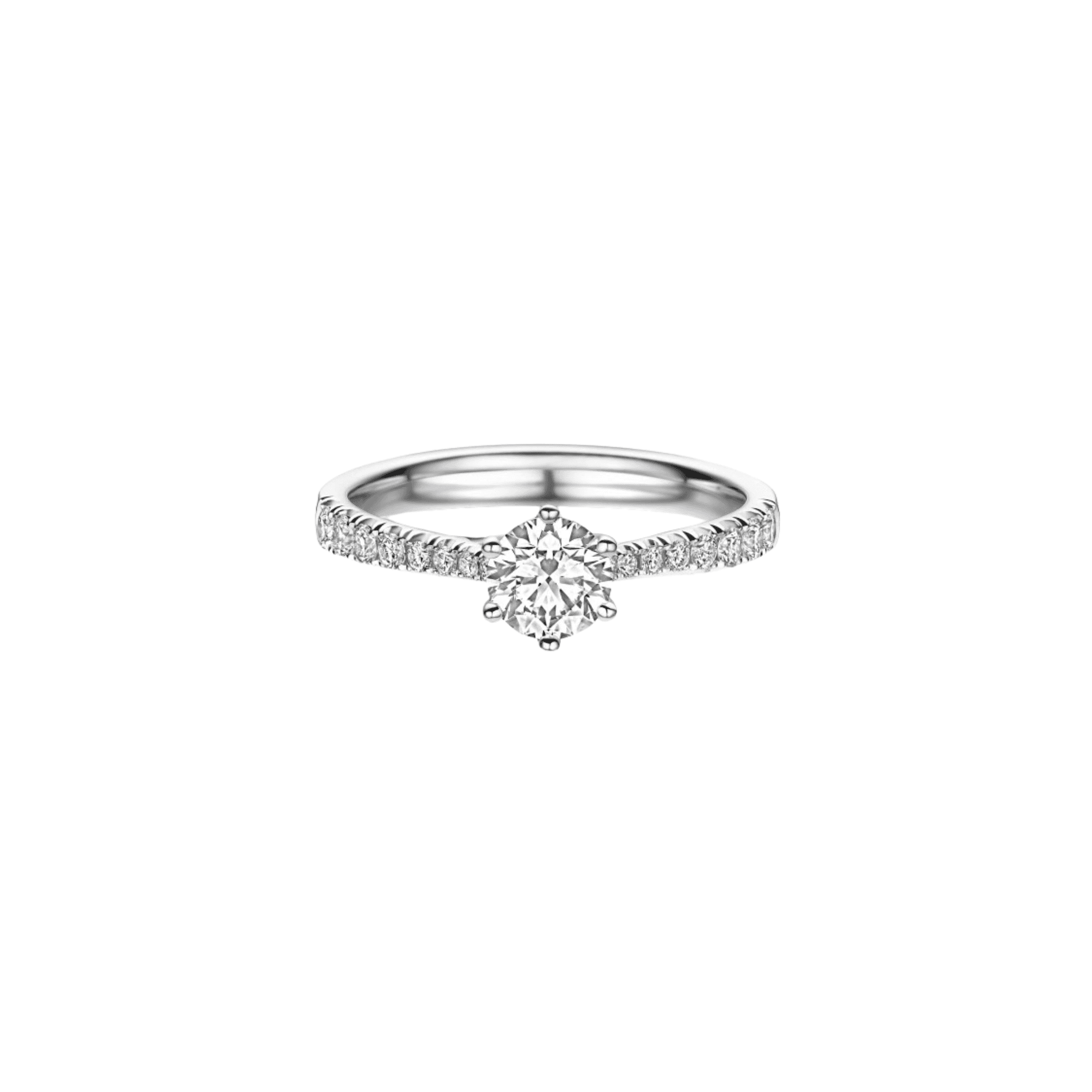 Schaap en Citroen Diamonds ring witgoud met diamant - #2