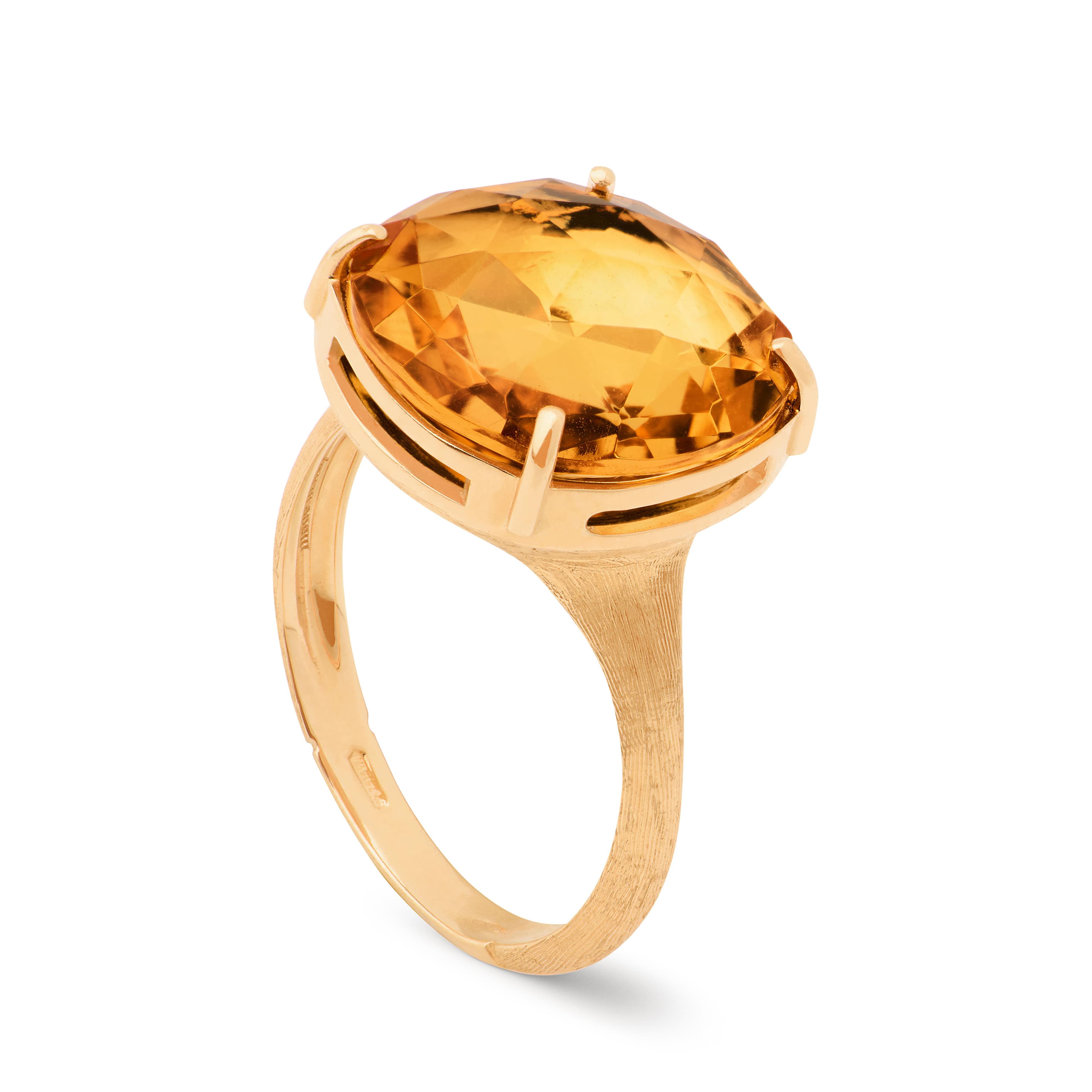 Marco Bicego Jaipur Color ring geelgoud met kwarts - AB645-QG01 - #1