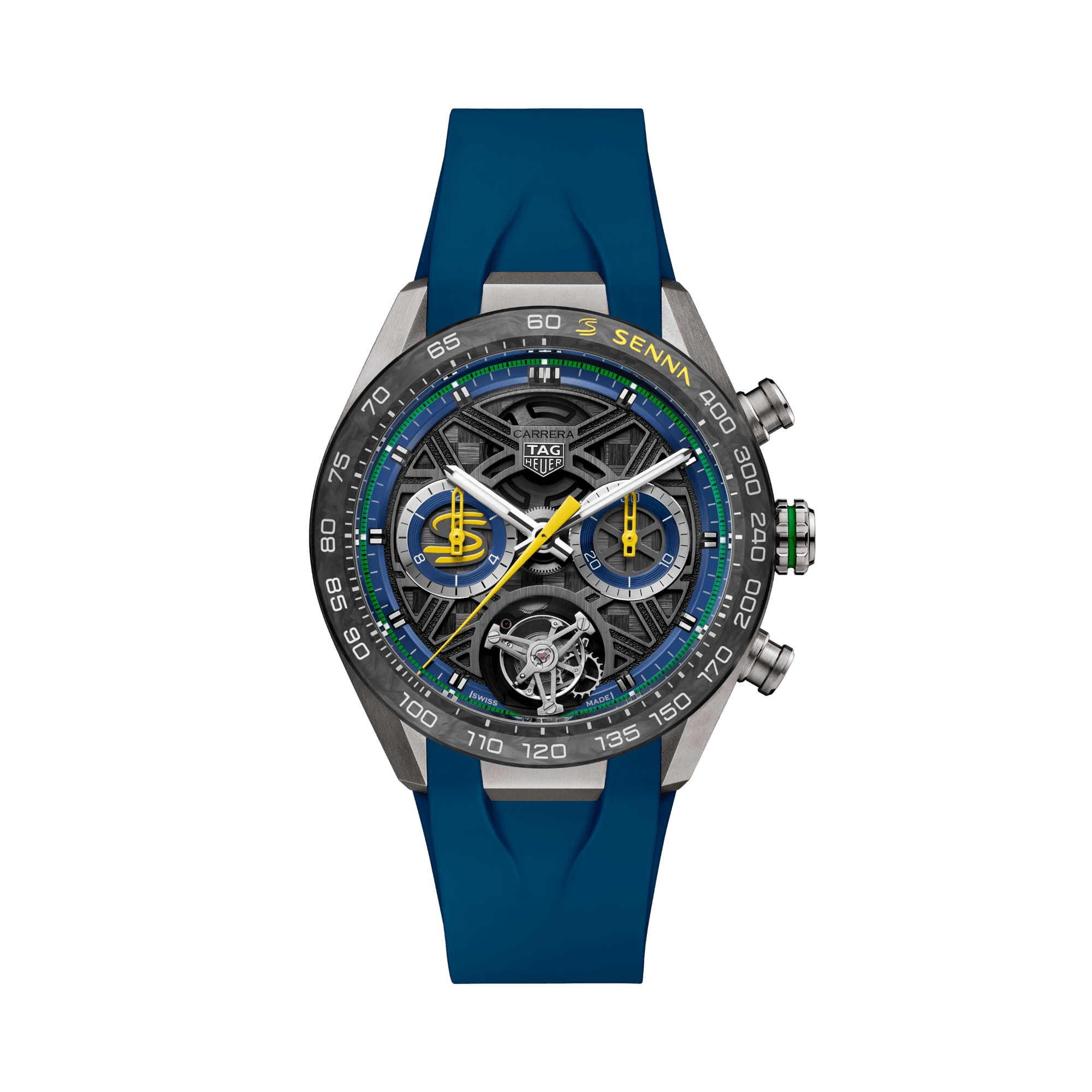 TAG Heuer Carrera Chronograph Extreme Sport Tourbillon Senna 44mm - CBU5081.FT6274 - #1