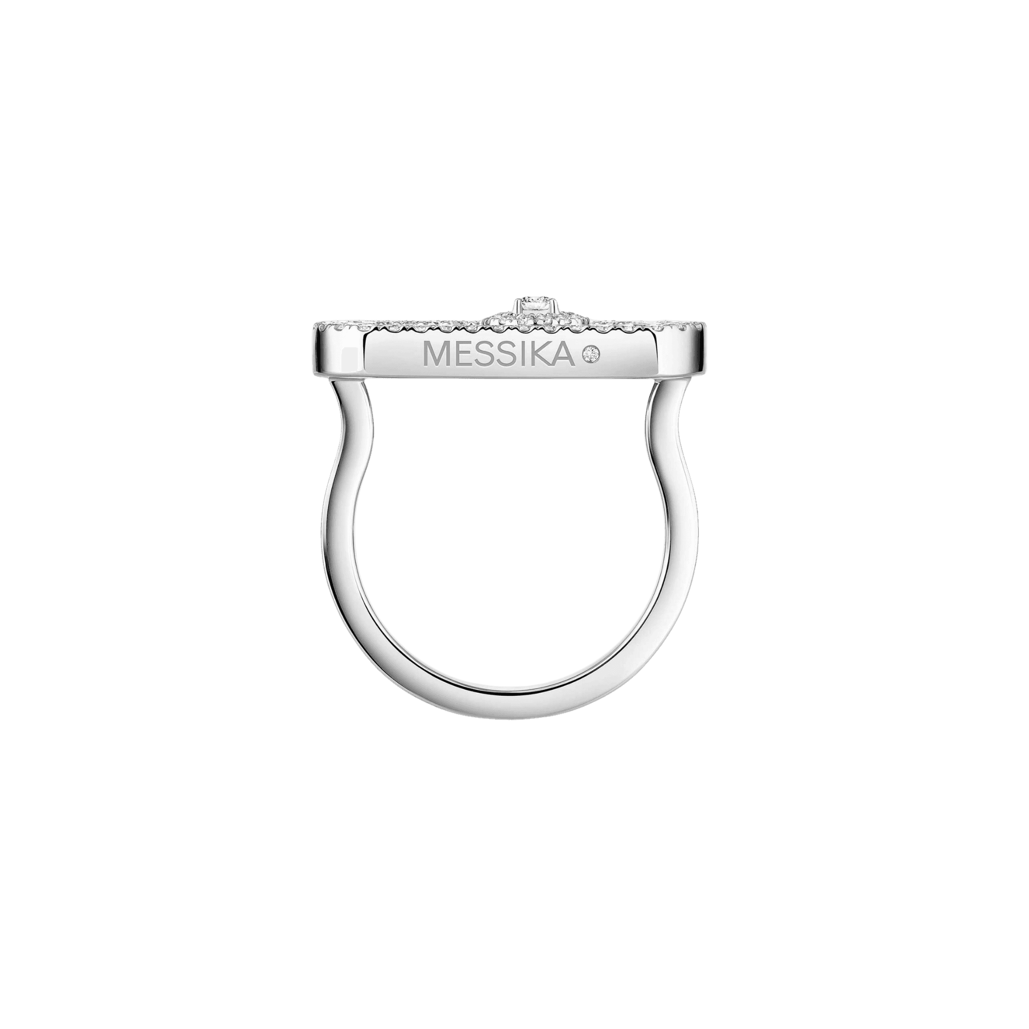 Messika So Move ring witgoud met diamant - 12937-WG - #3