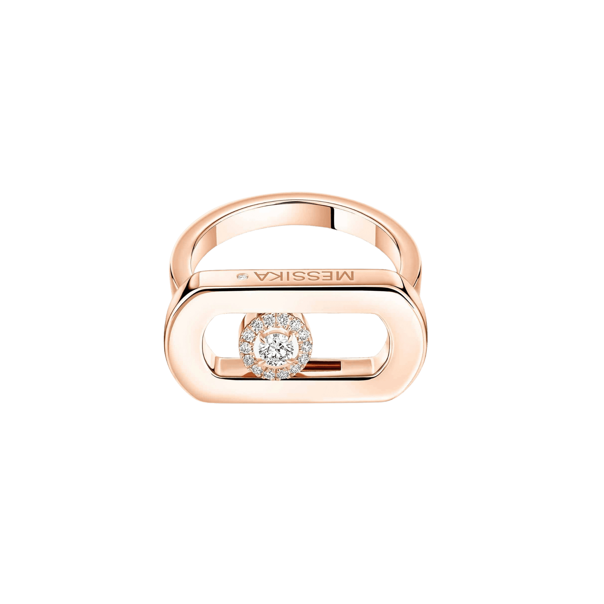 Messika So Move ring roodgoud met diamant - 12936-PG - #2