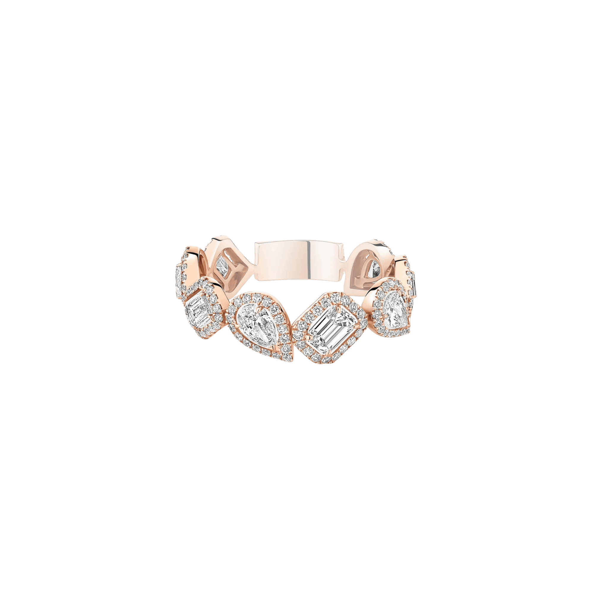 Messika My Twin ring roodgoud met diamant - 6705-PG - #2