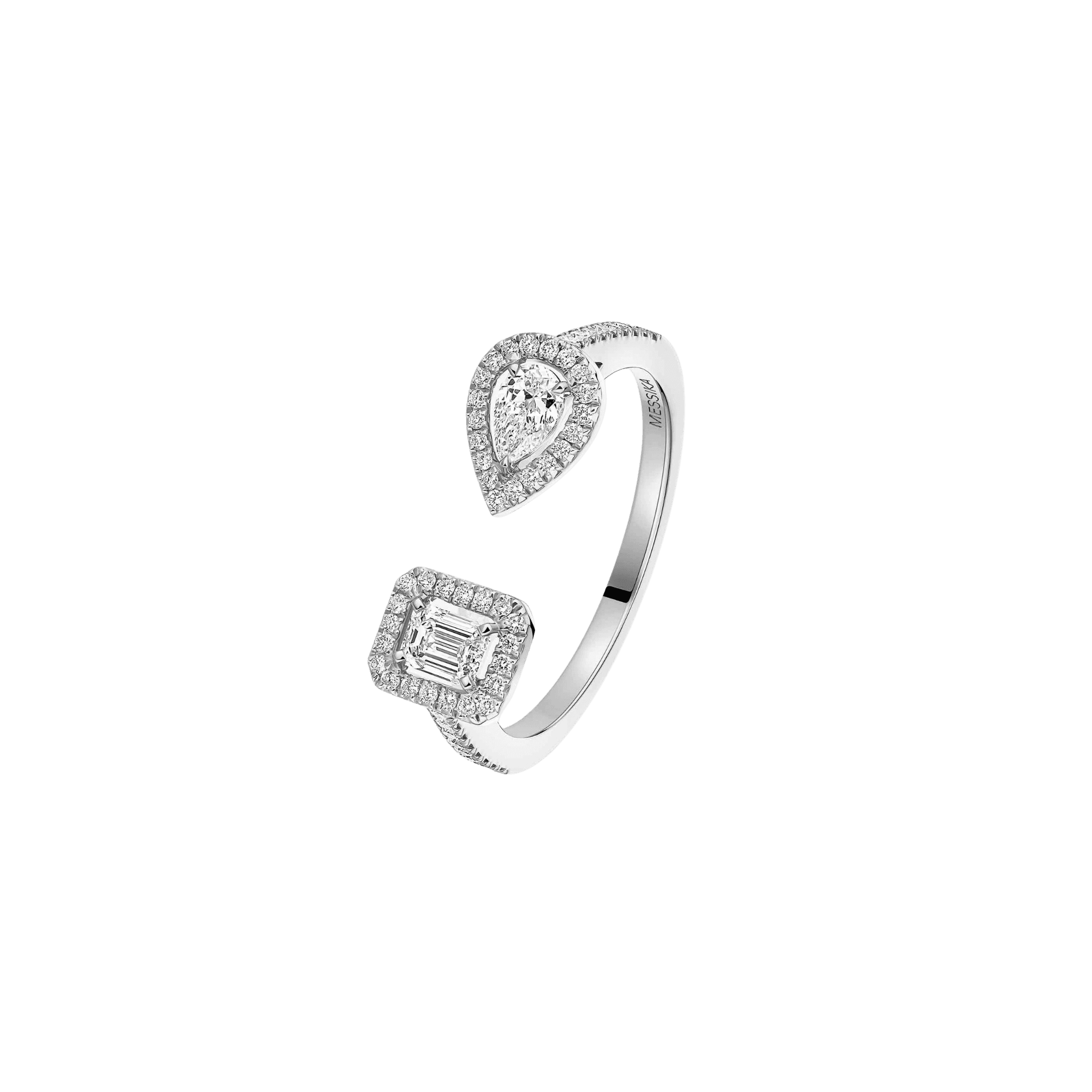 Messika My Twin ring witgoud met diamant - 6471-WG - #1