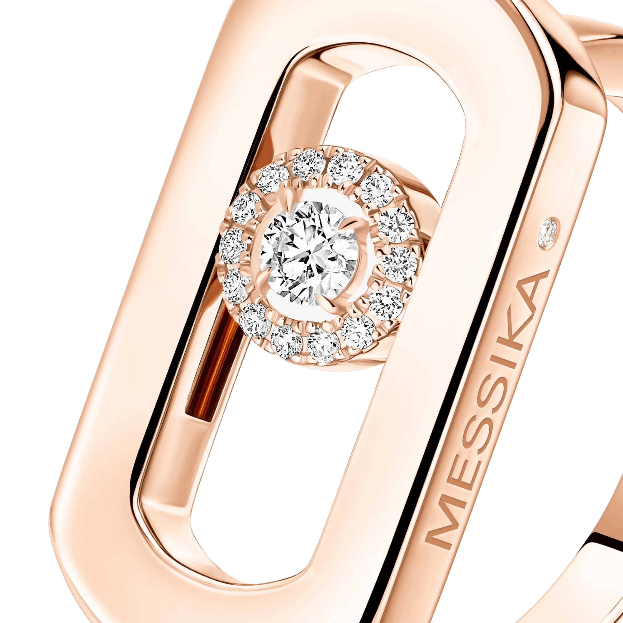 Messika So Move ring roodgoud met diamant - 12936-PG - #4