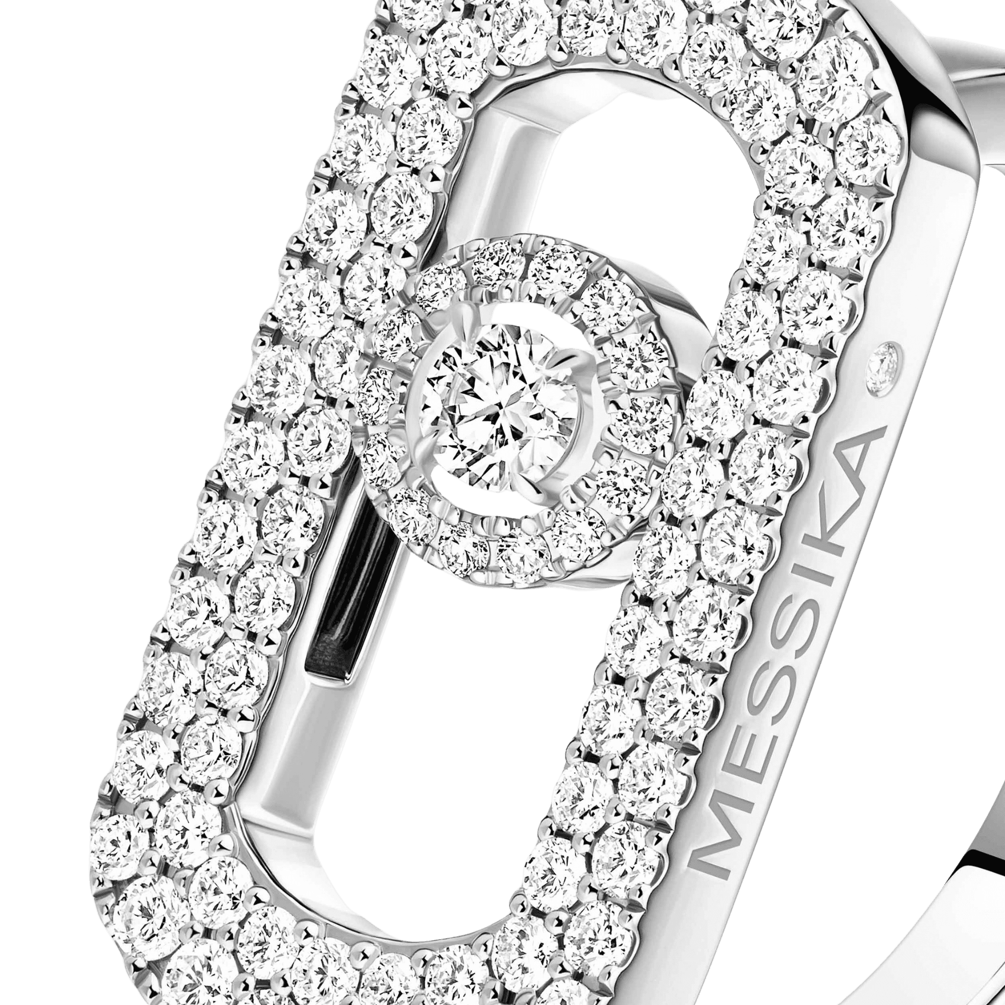 Messika So Move ring witgoud met diamant - 12937-WG - #4