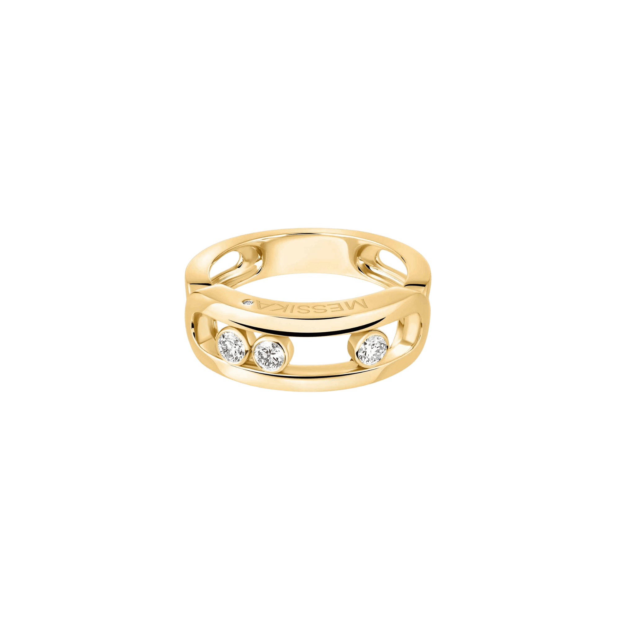 Messika Move Classic ring geelgoud met diamant - 3998-YG - #2