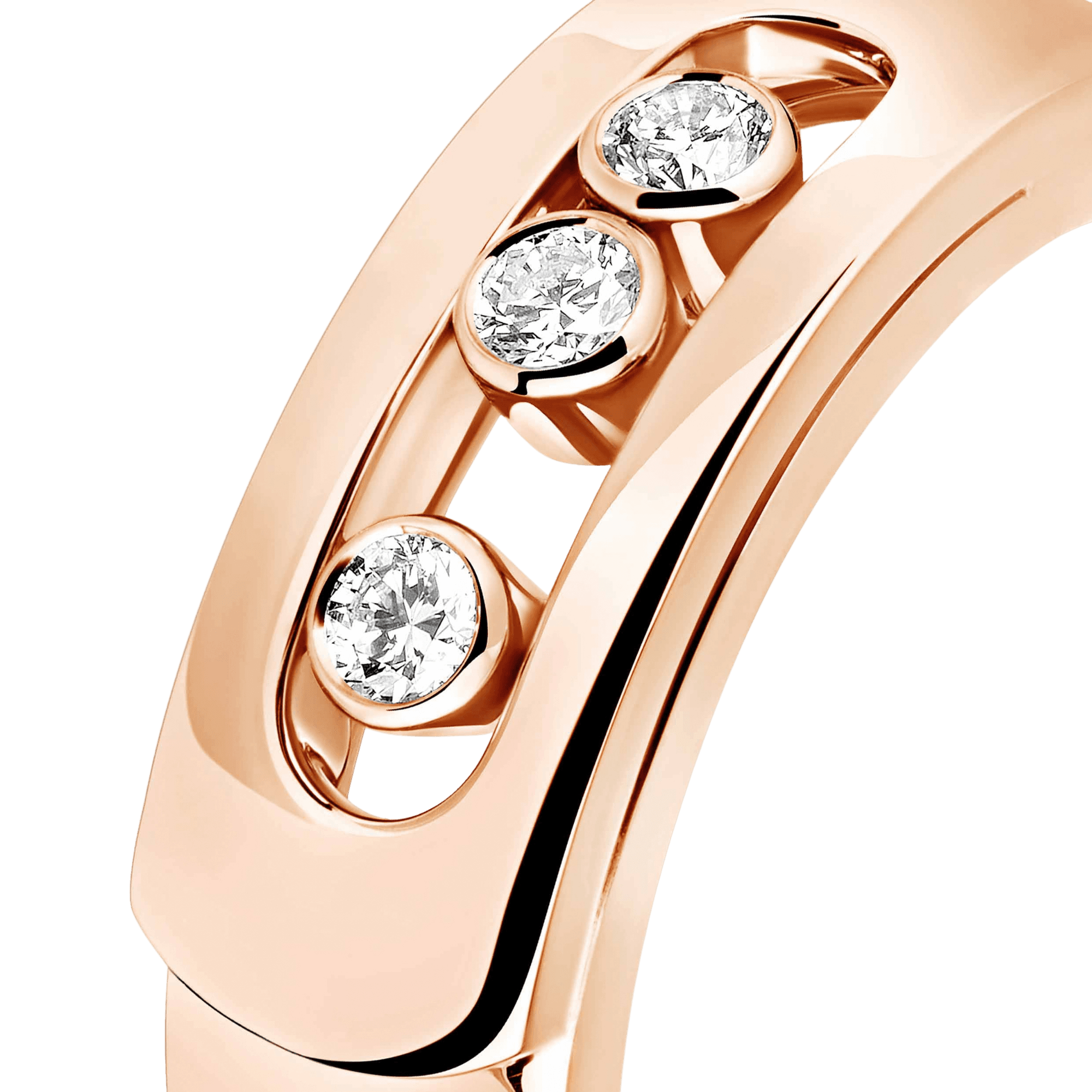 Messika Move Noa ring roodgoud met diamant - 6262-PG - #4