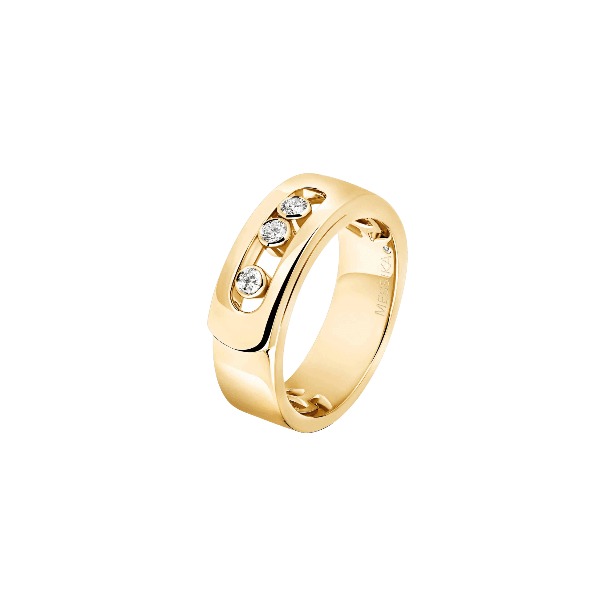Messika Move Noa ring geelgoud met diamant - 6262-YG - #1