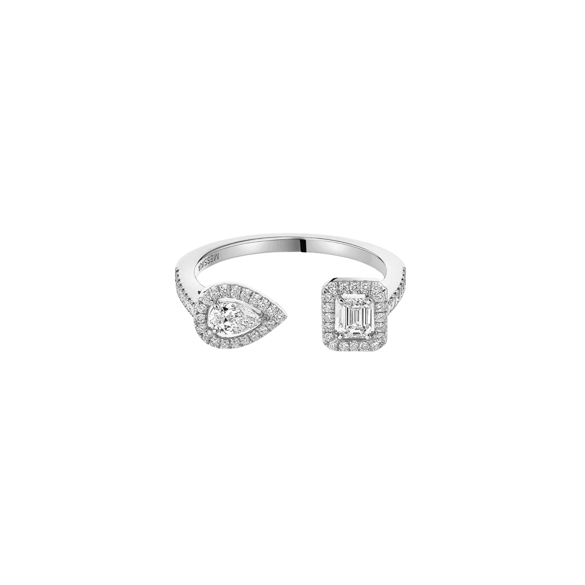 Messika My Twin ring witgoud met diamant - 6471-WG - #2