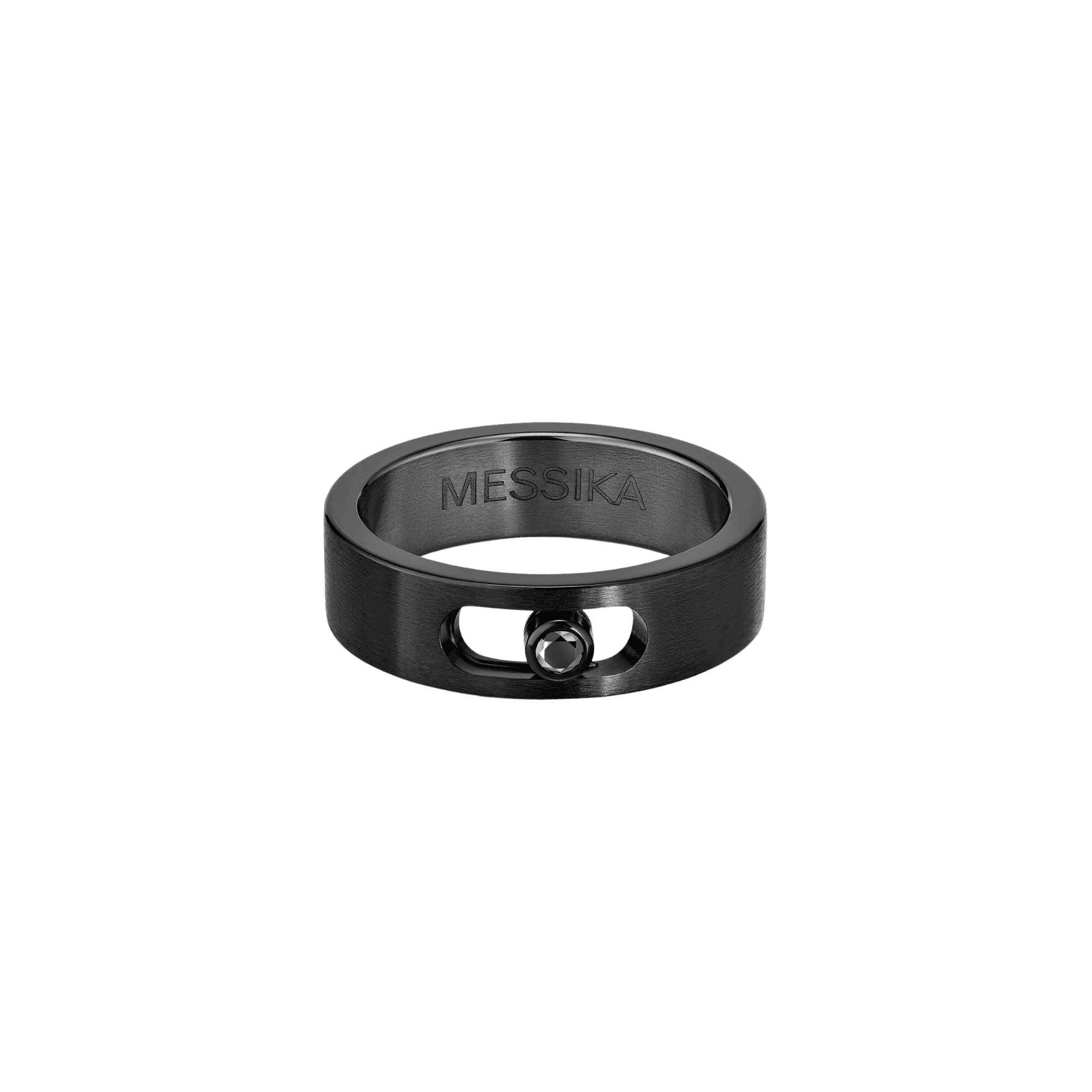 Messika Move Titanium ring titanium met diamant - 7165-TB - #2