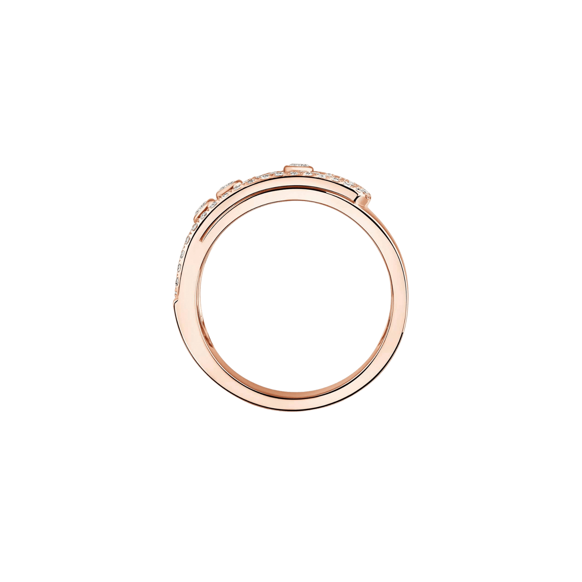 Messika Move Noa ring roodgoud met diamant - 10102-PG - #3