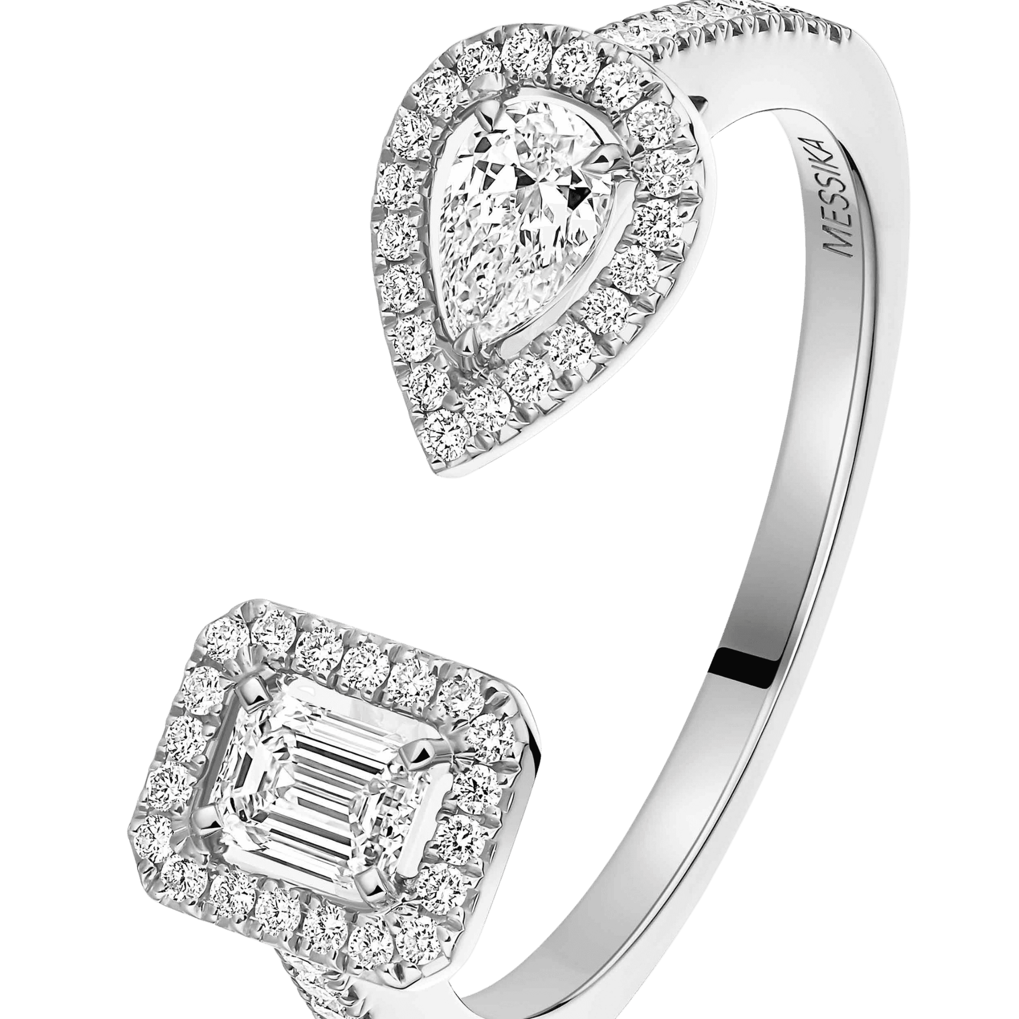Messika My Twin ring witgoud met diamant - 6471-WG - #4
