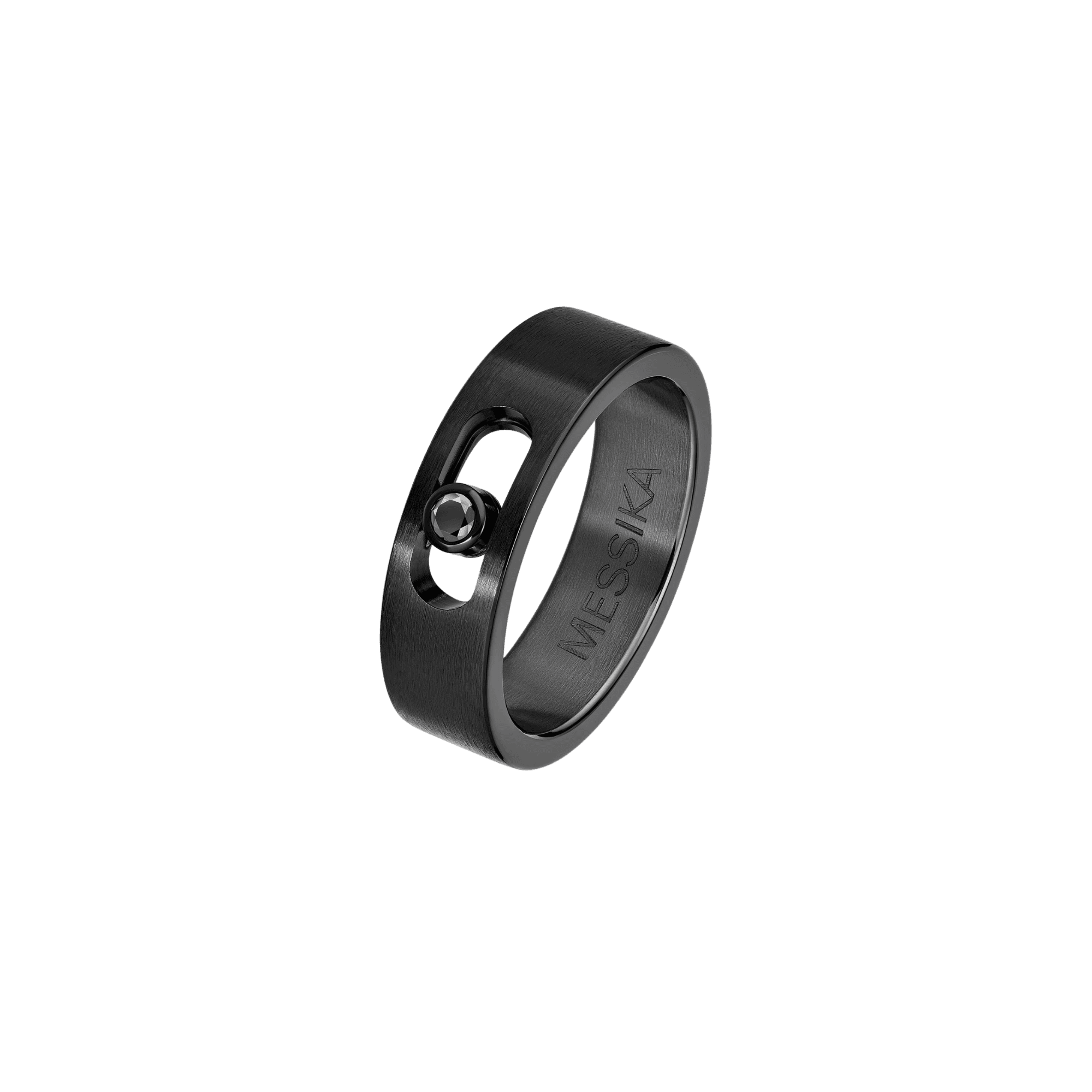 Messika Move Titanium ring titanium met diamant - 7165-TB - #1