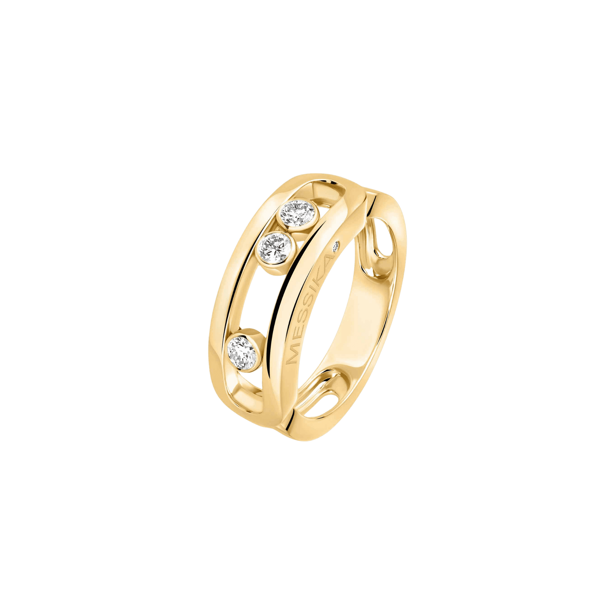 Messika Move Classic ring geelgoud met diamant - 3998-YG - #3