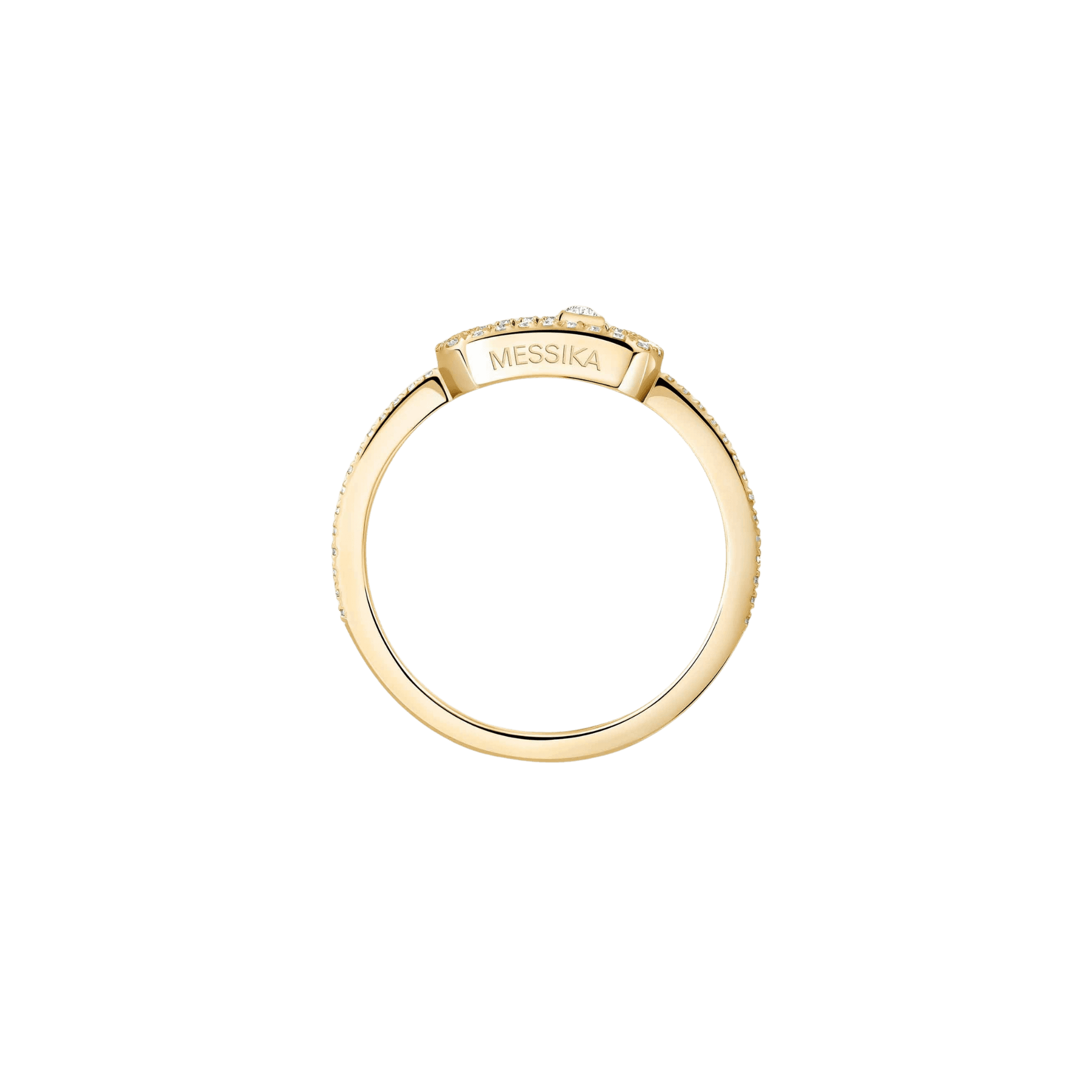 Messika Move Uno ring geelgoud met diamant - 5630-YG - #3