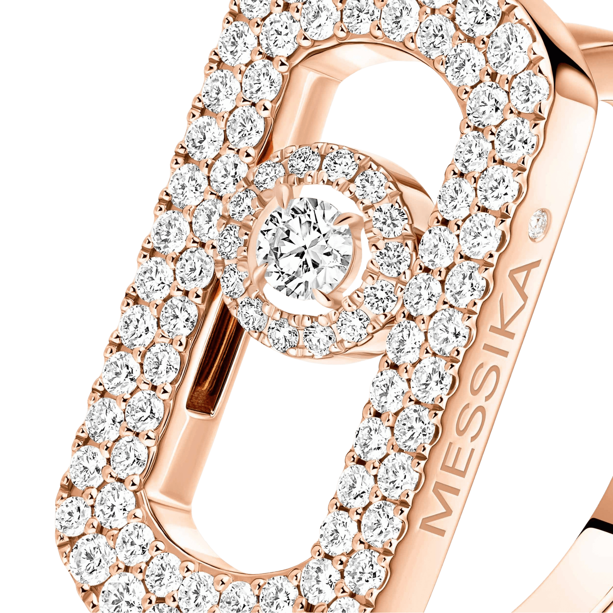 Messika So Move ring roodgoud met diamant - 12937-PG - #4