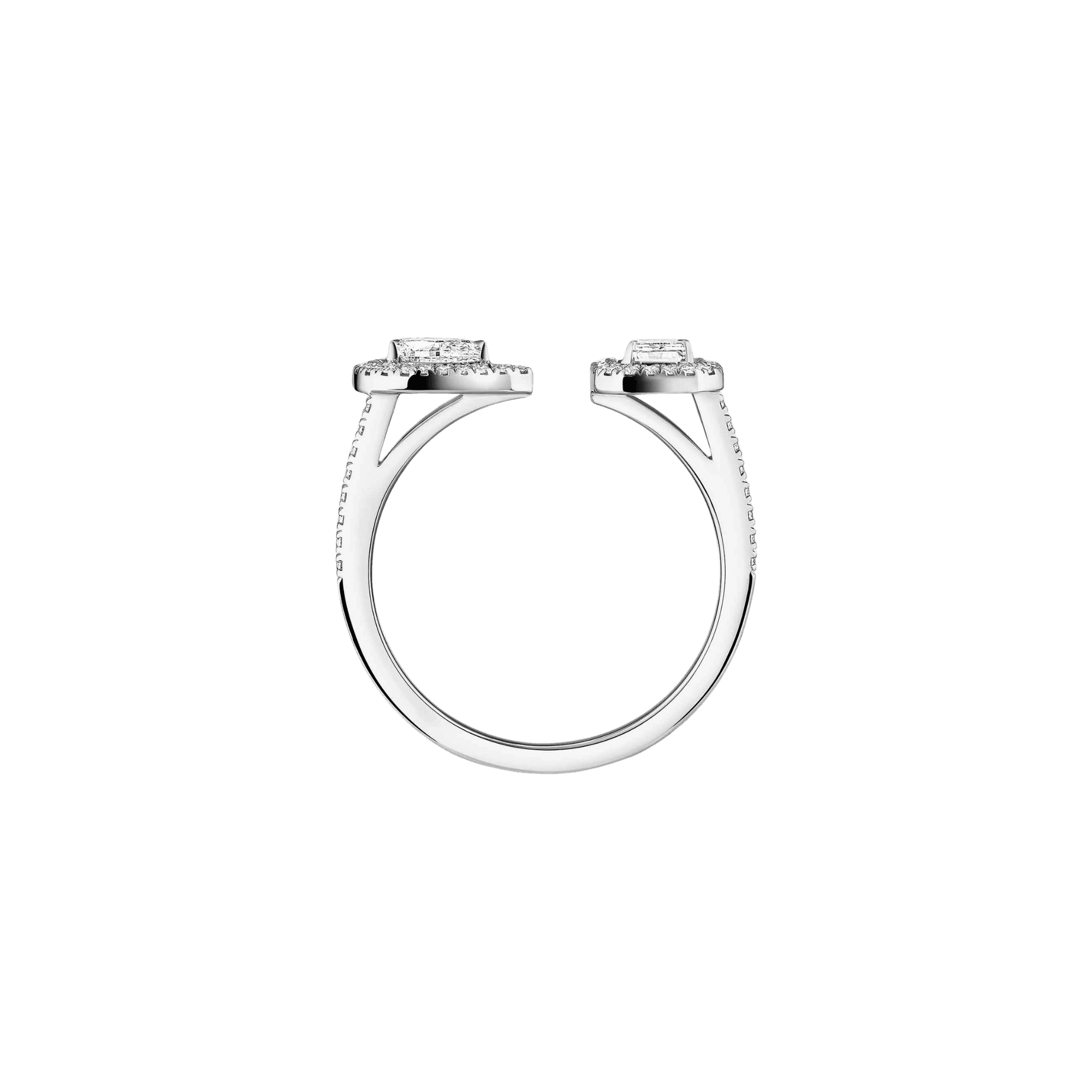 Messika My Twin Toi & Moi ring witgoud met diamant - 6636-WG - #3