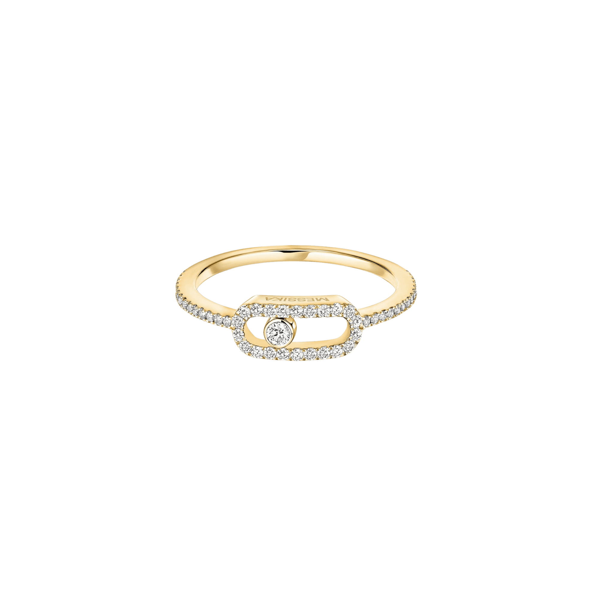 Messika Move Uno ring geelgoud met diamant - 5630-YG - #2
