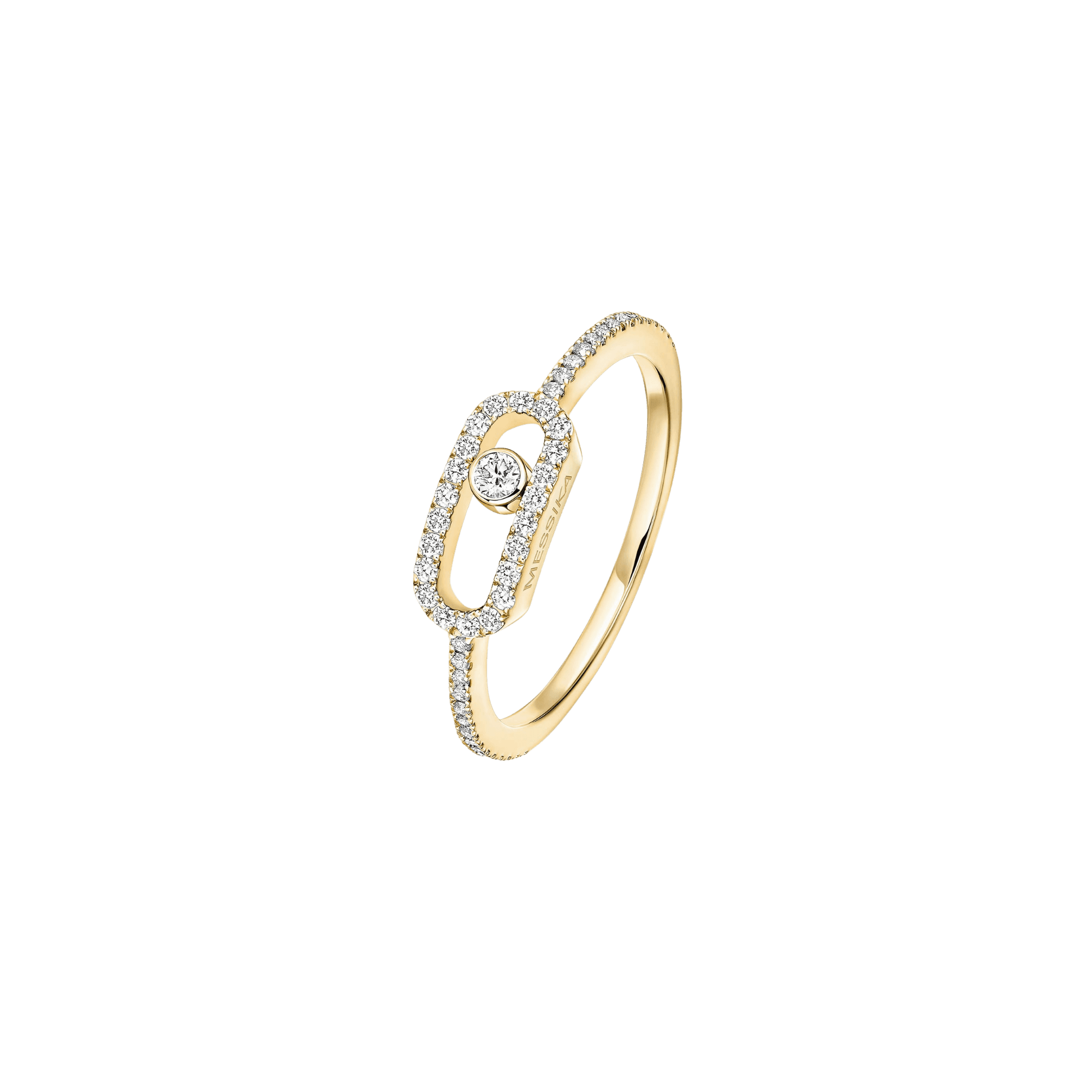 Messika Move Uno ring geelgoud met diamant - 5630-YG - #1