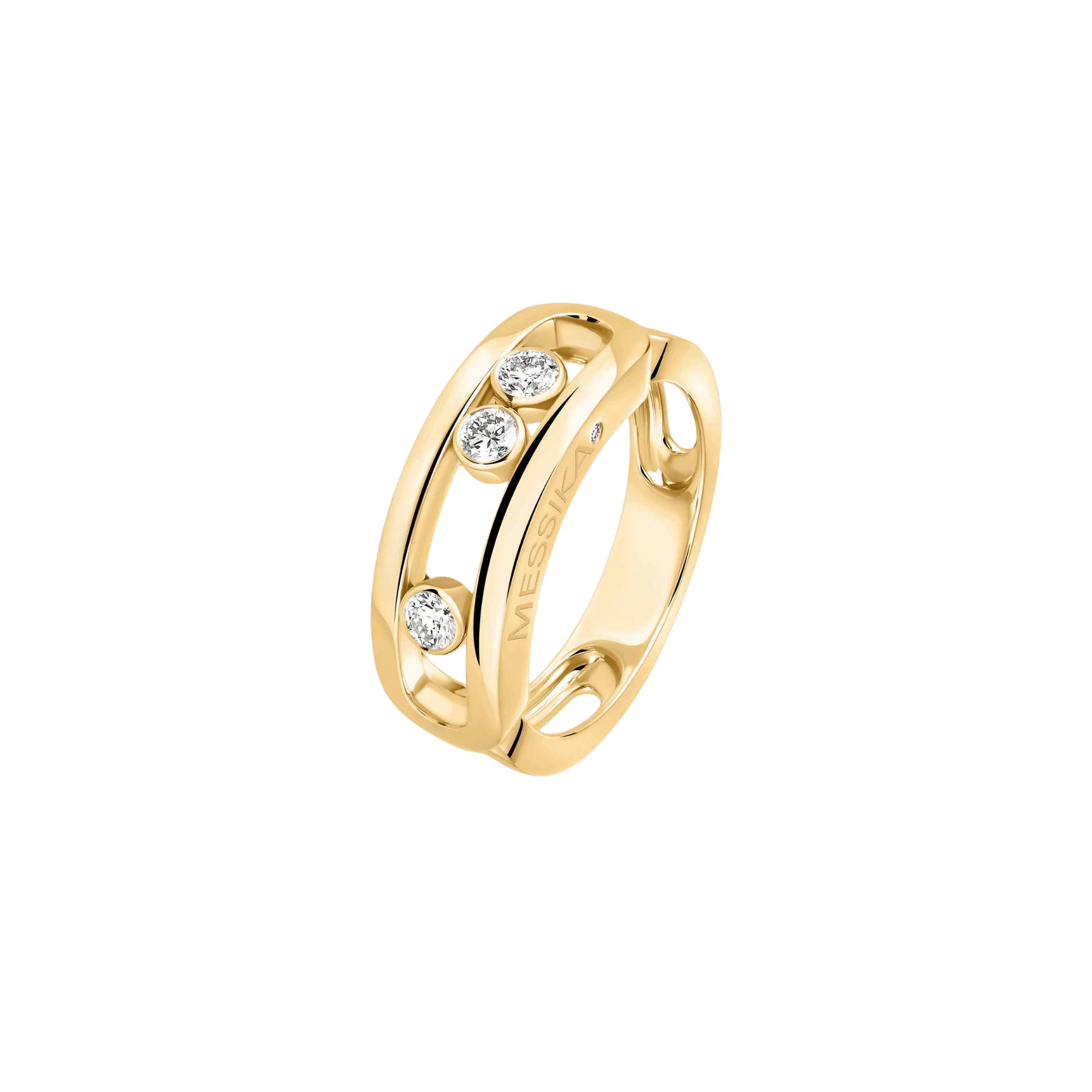 Messika Move Classic ring geelgoud met diamant - 3998-YG - #1