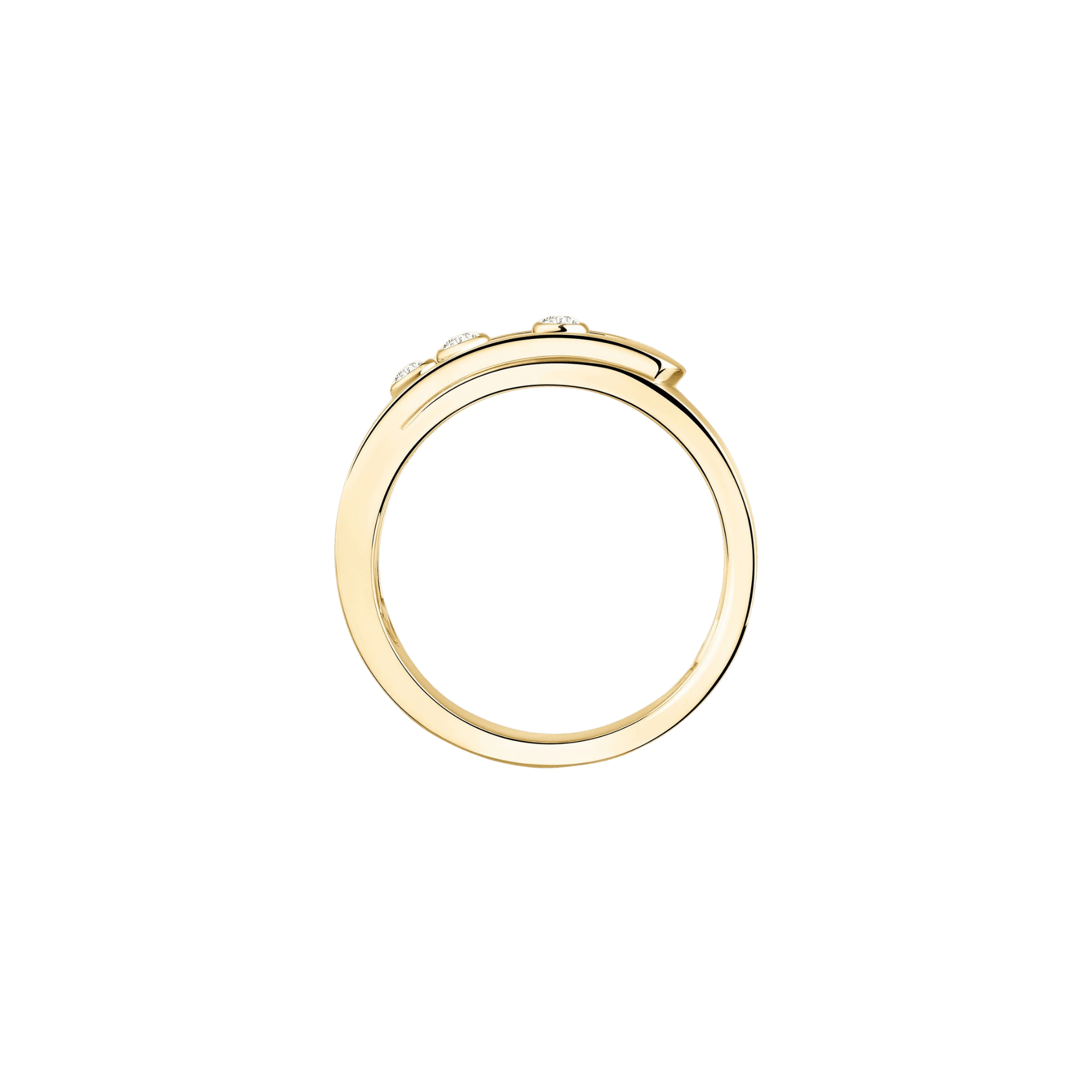 Messika Move Noa ring geelgoud met diamant - 6262-YG - #3