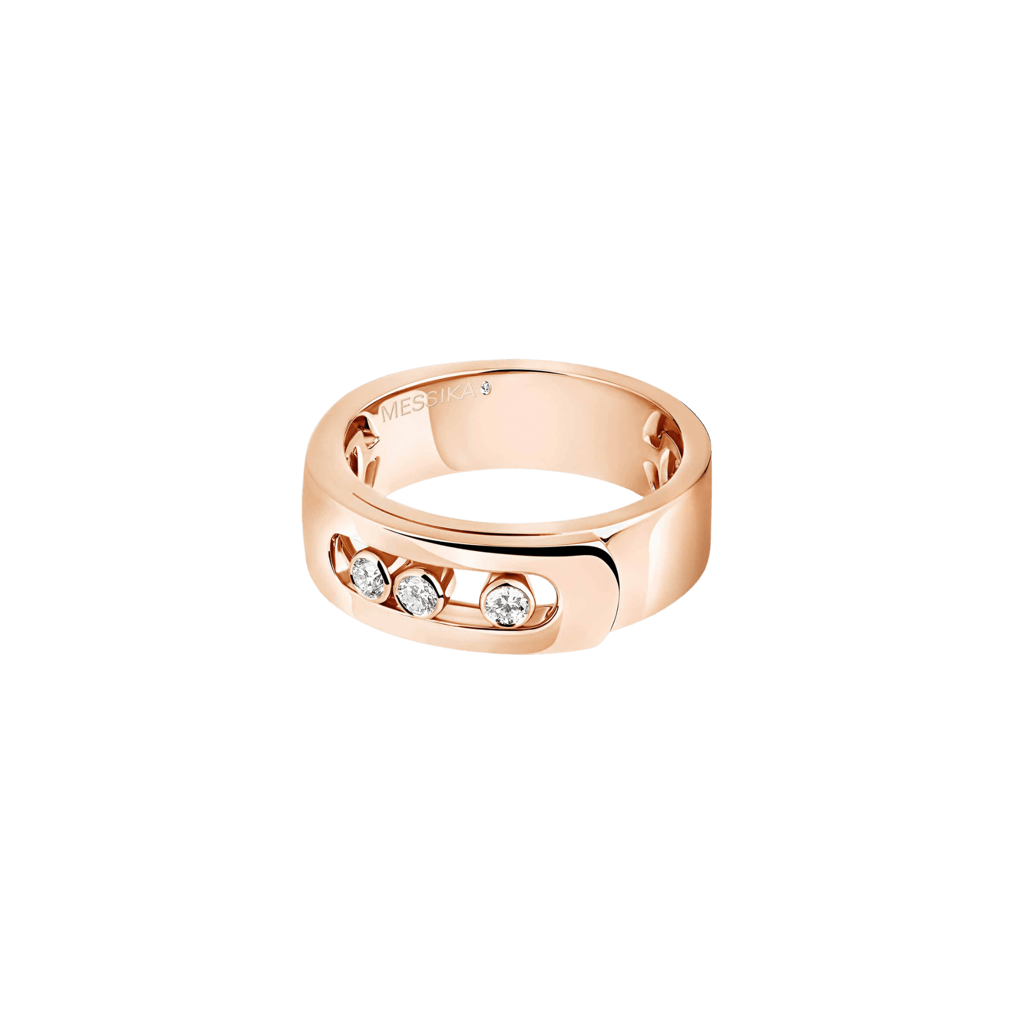 Messika Move Noa ring roodgoud met diamant - 6262-PG - #2