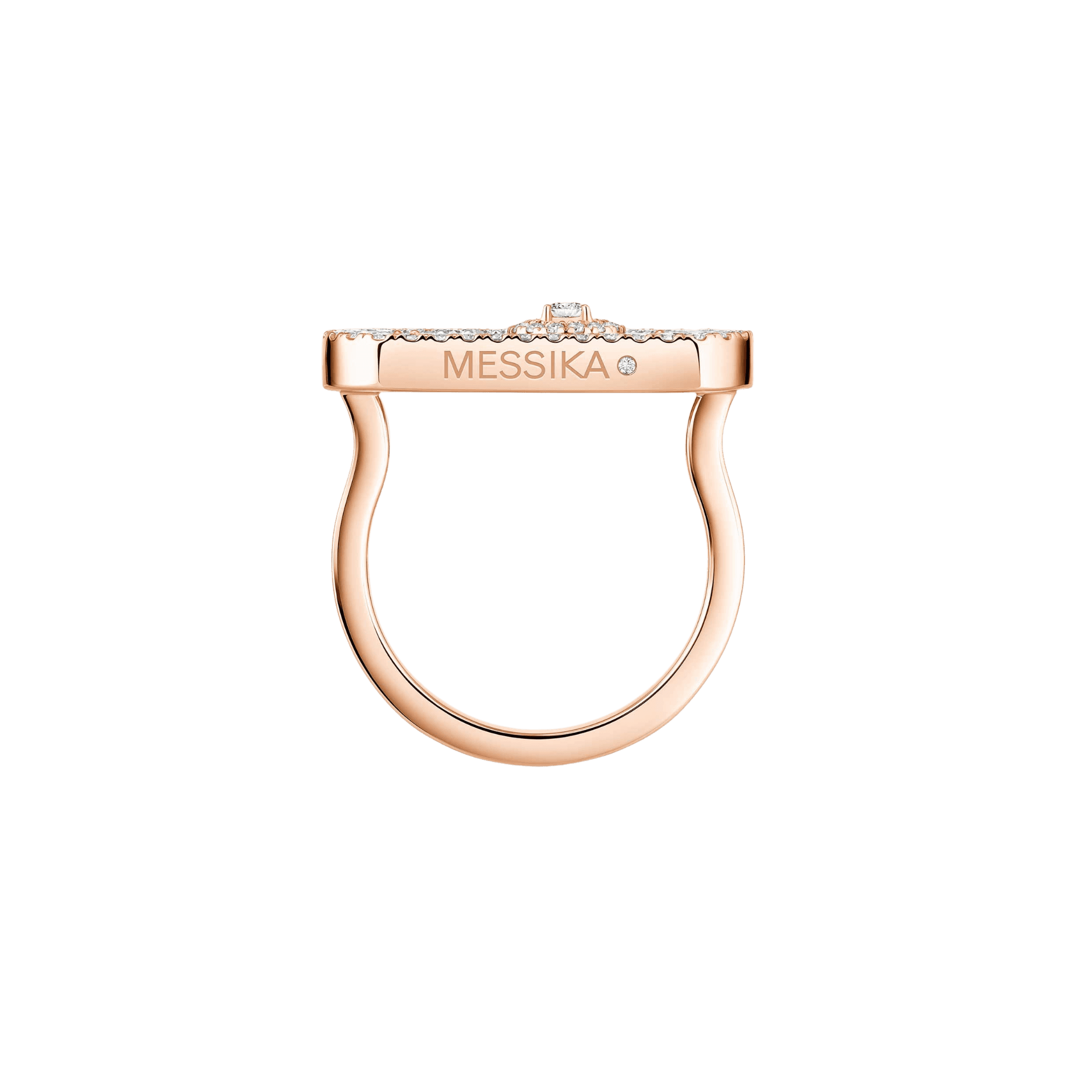 Messika So Move ring roodgoud met diamant - 12937-PG - #3