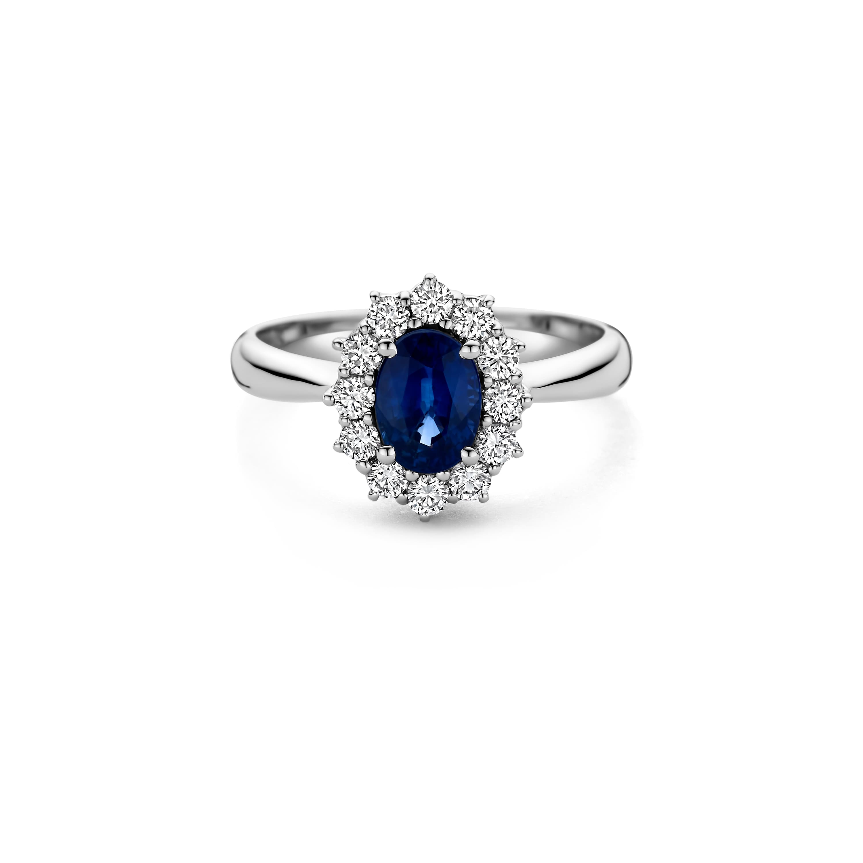 Schaap en Citroen Colours ring witgoud met diamant - #4