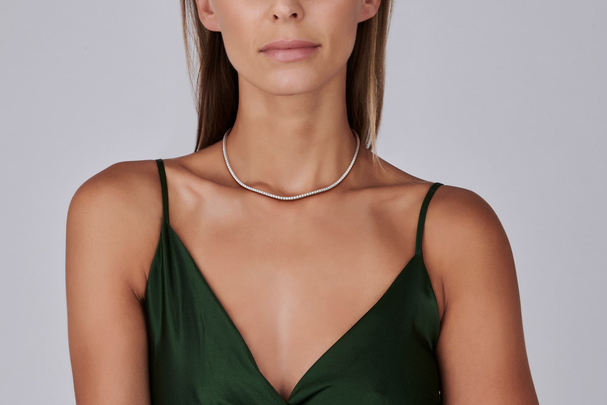 Schaap en Citroen Diamonds collier witgoud met diamant - #4