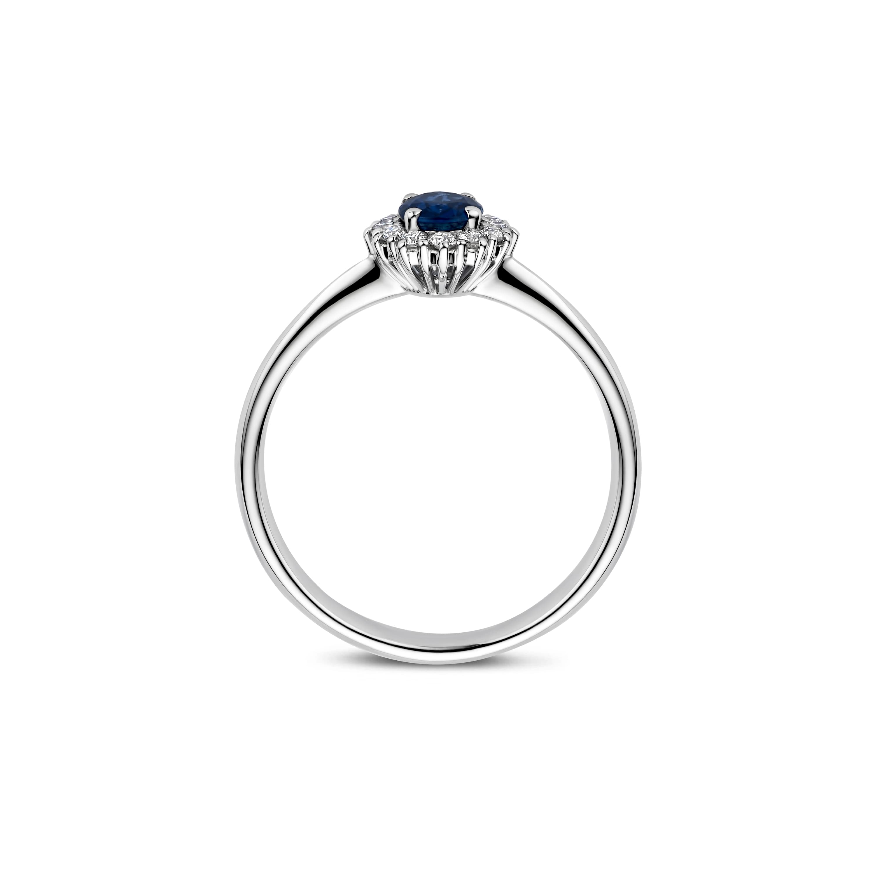 Schaap en Citroen Colours ring witgoud met diamant - #4