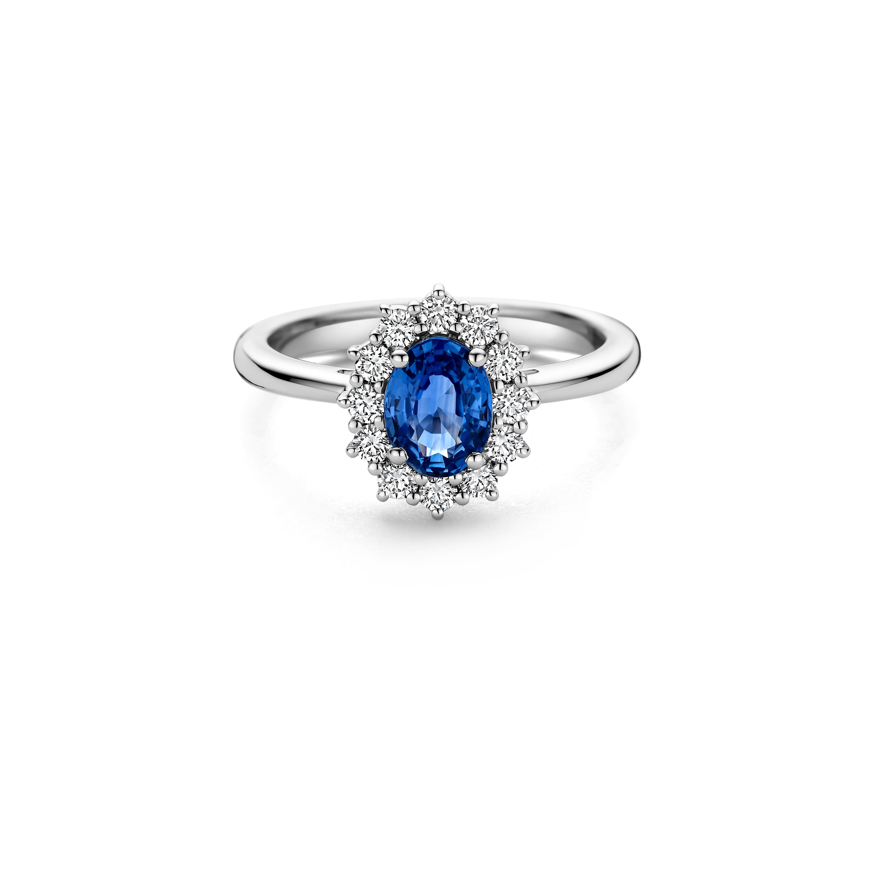 Schaap en Citroen Colours ring witgoud met diamant - #3