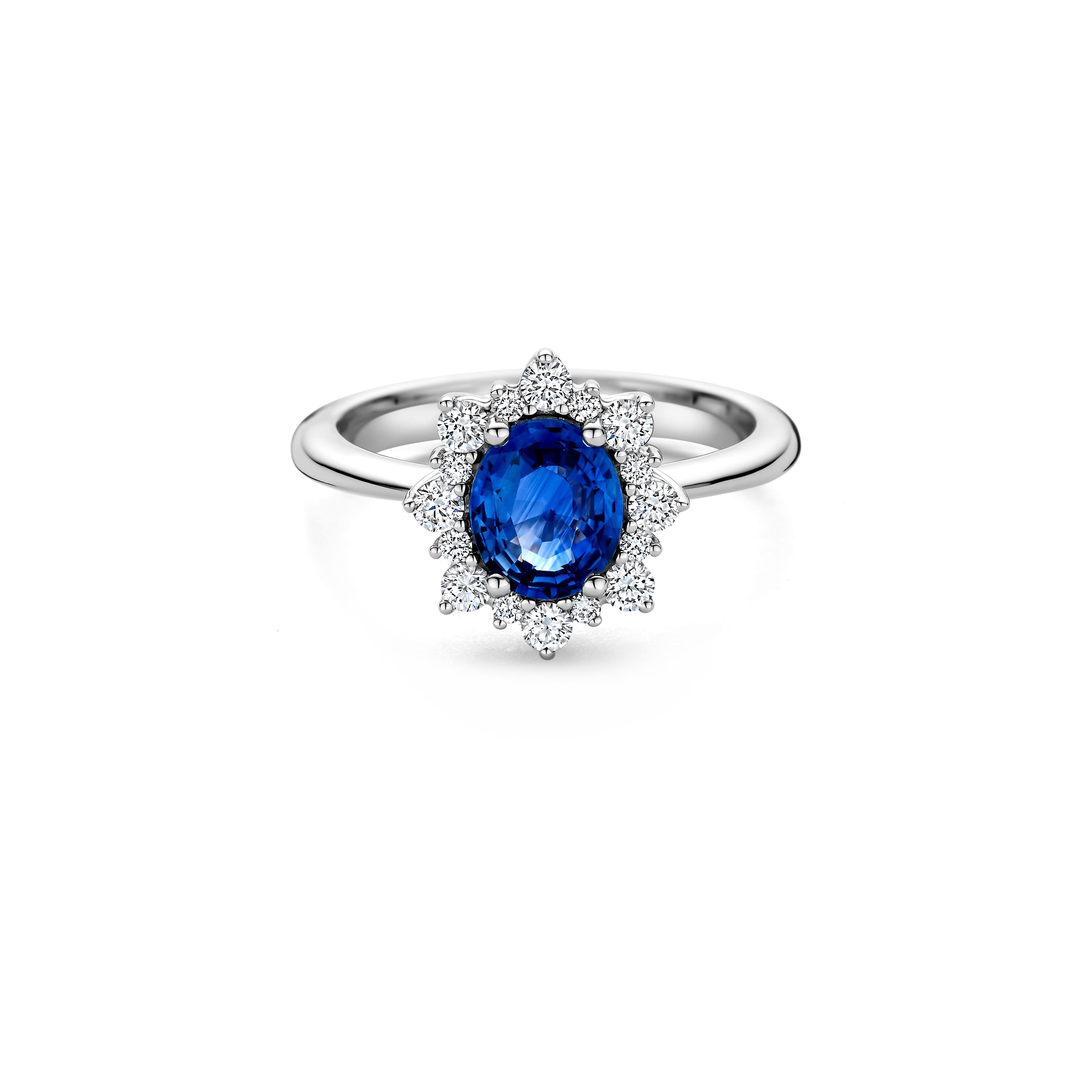 Schaap en Citroen Colours ring witgoud met diamant - #3