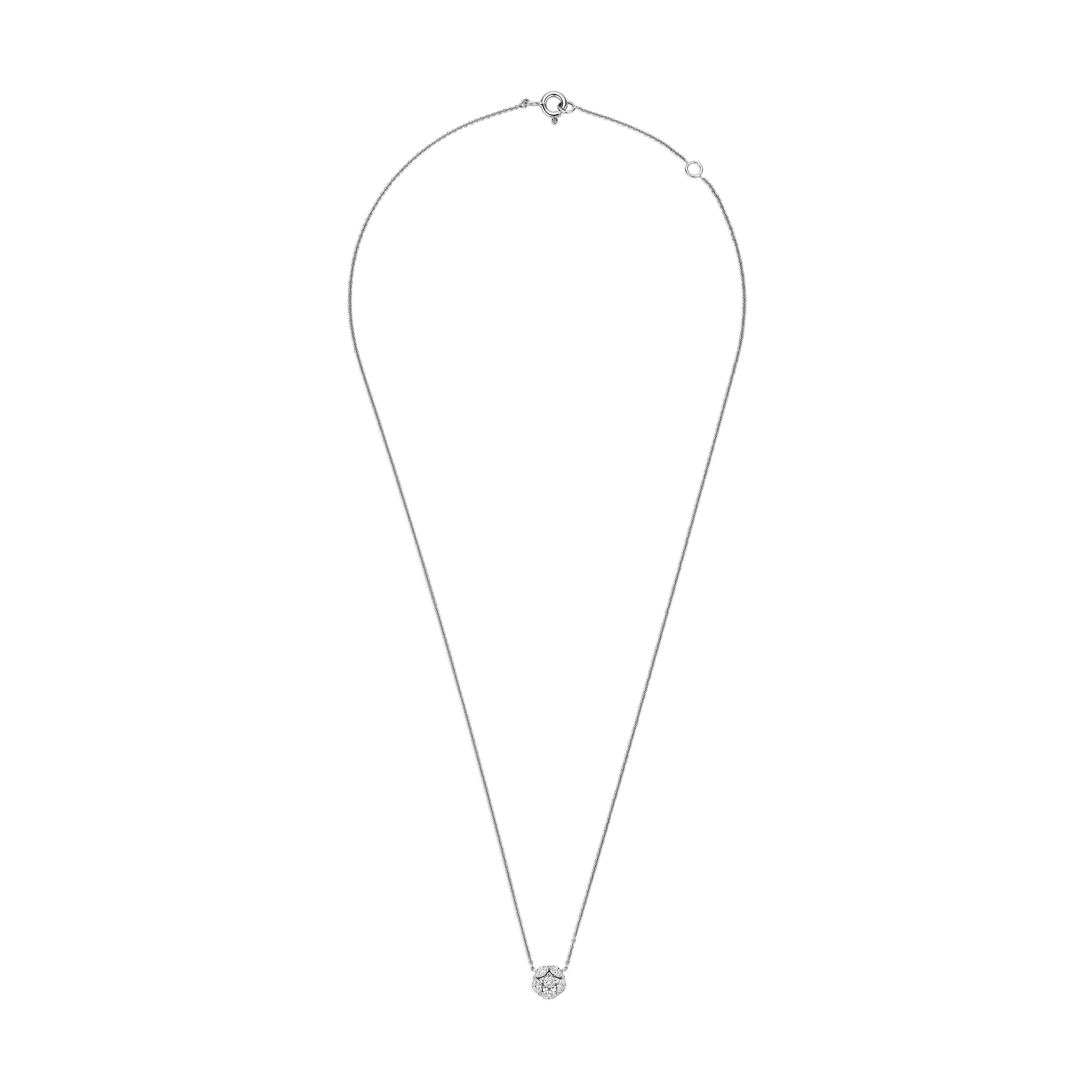 Schaap en Citroen Diamonds collier witgoud met diamant - #2