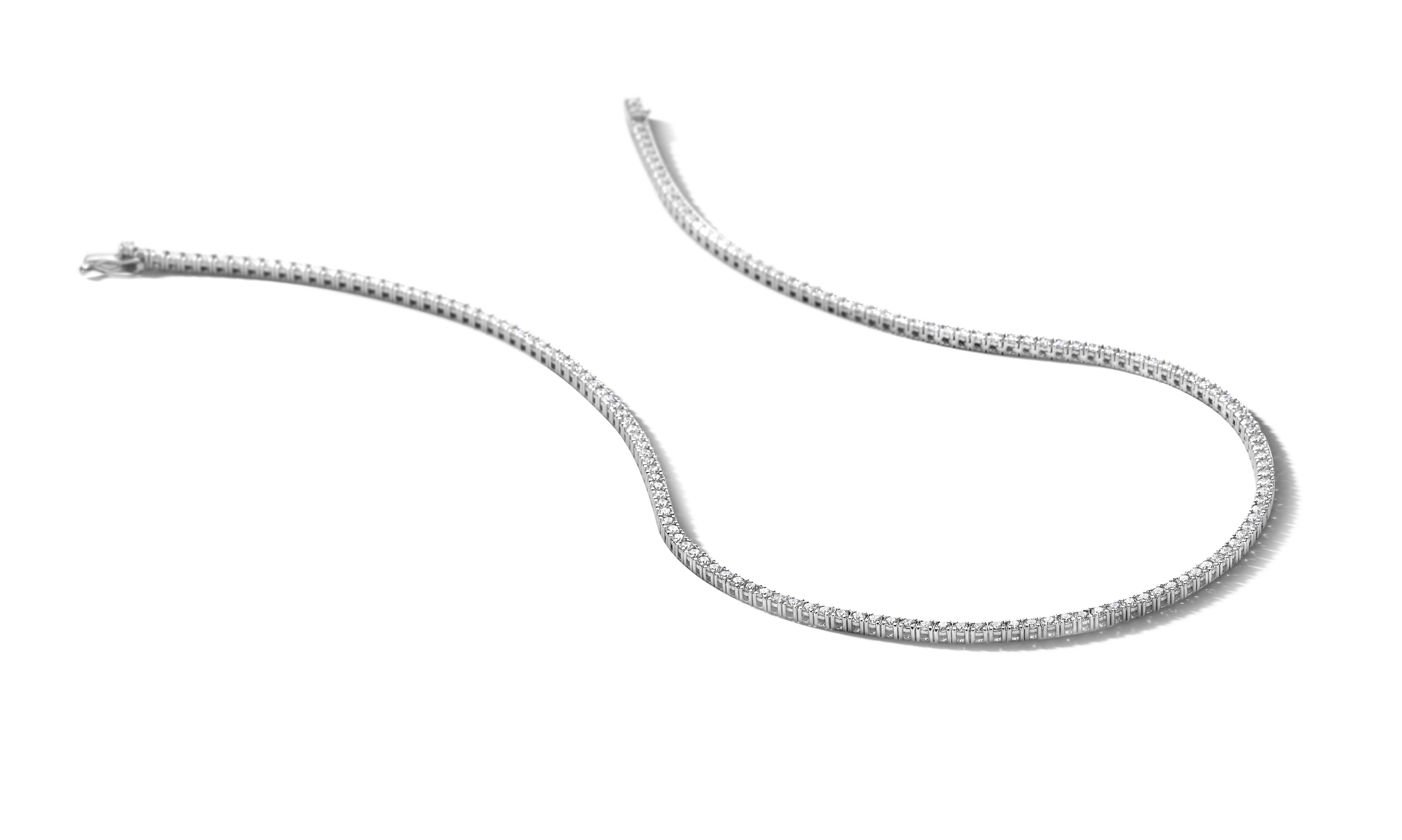 Schaap en Citroen Diamonds collier witgoud met diamant - #2