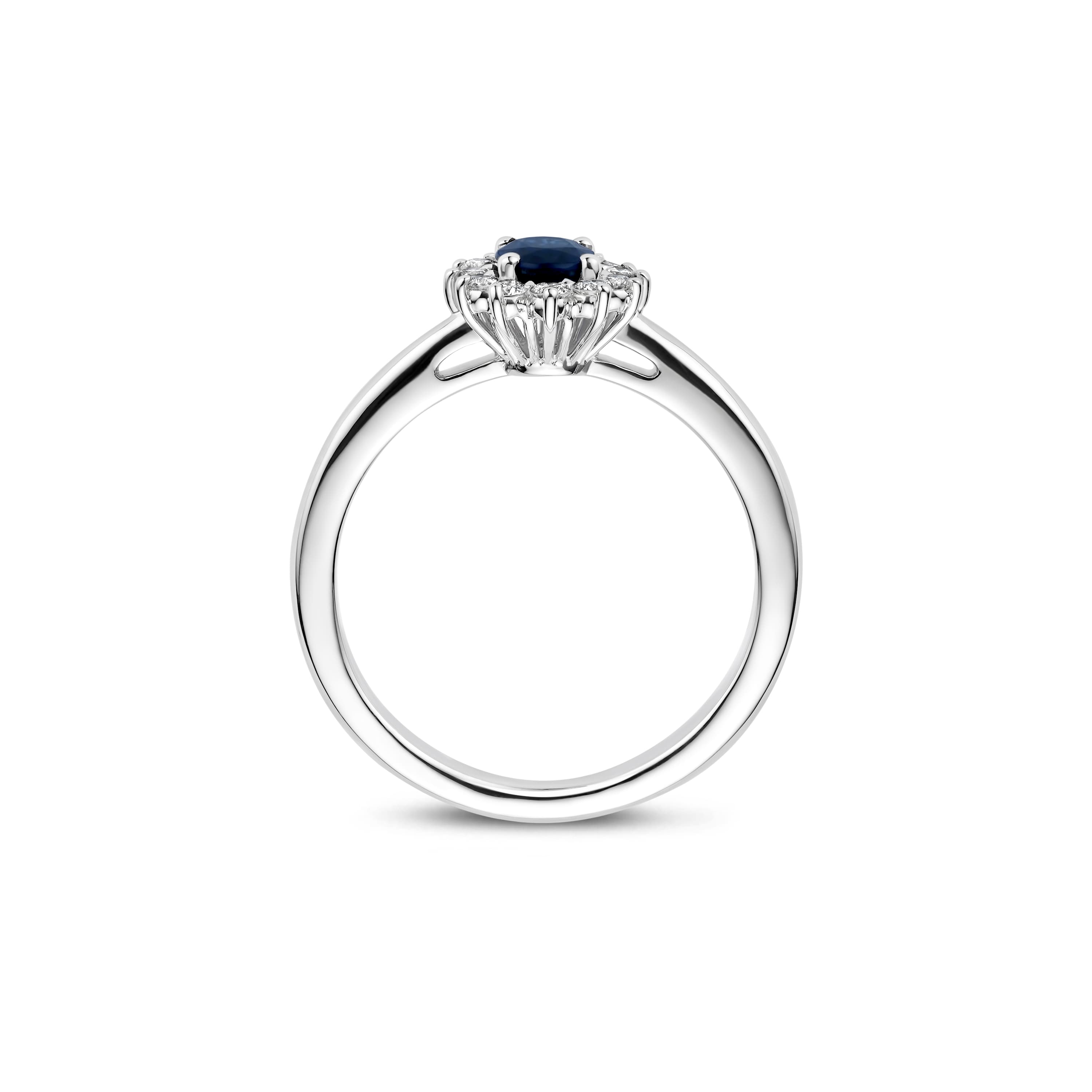 Schaap en Citroen Colours ring witgoud met diamant - #4