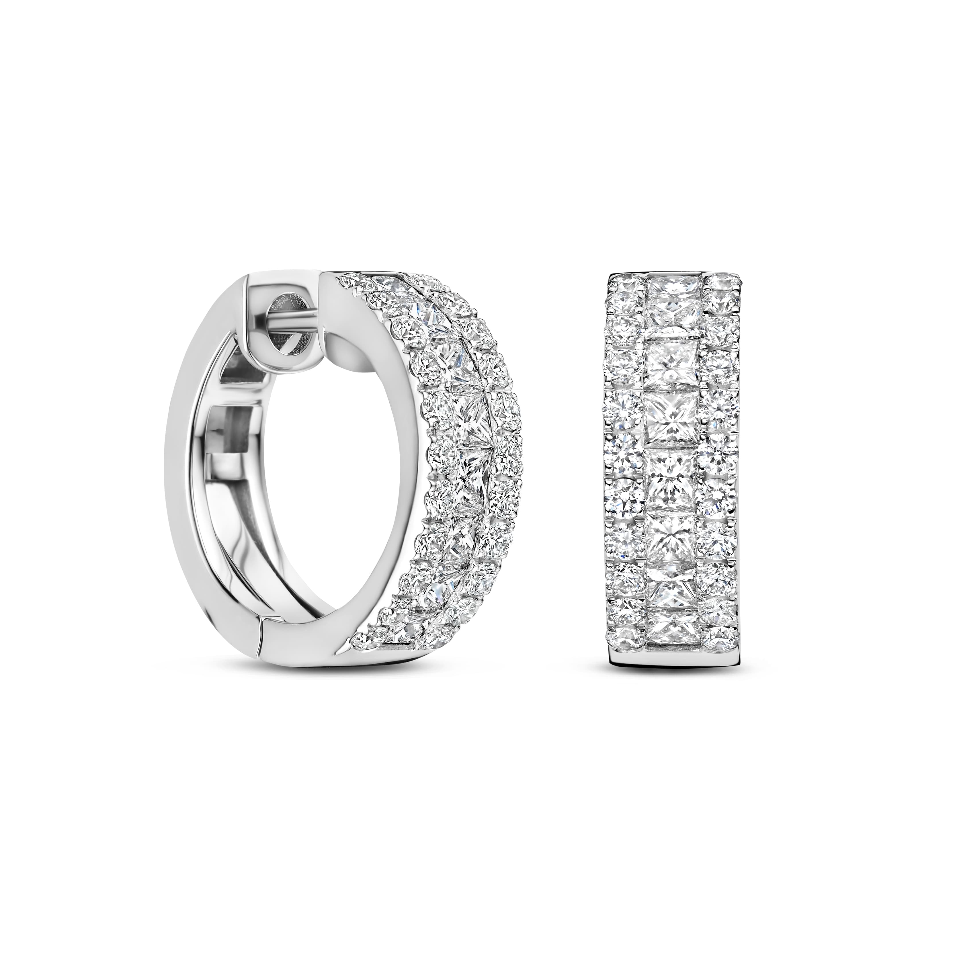 Schaap en Citroen Diamonds oorsieraad witgoud met diamant - #1