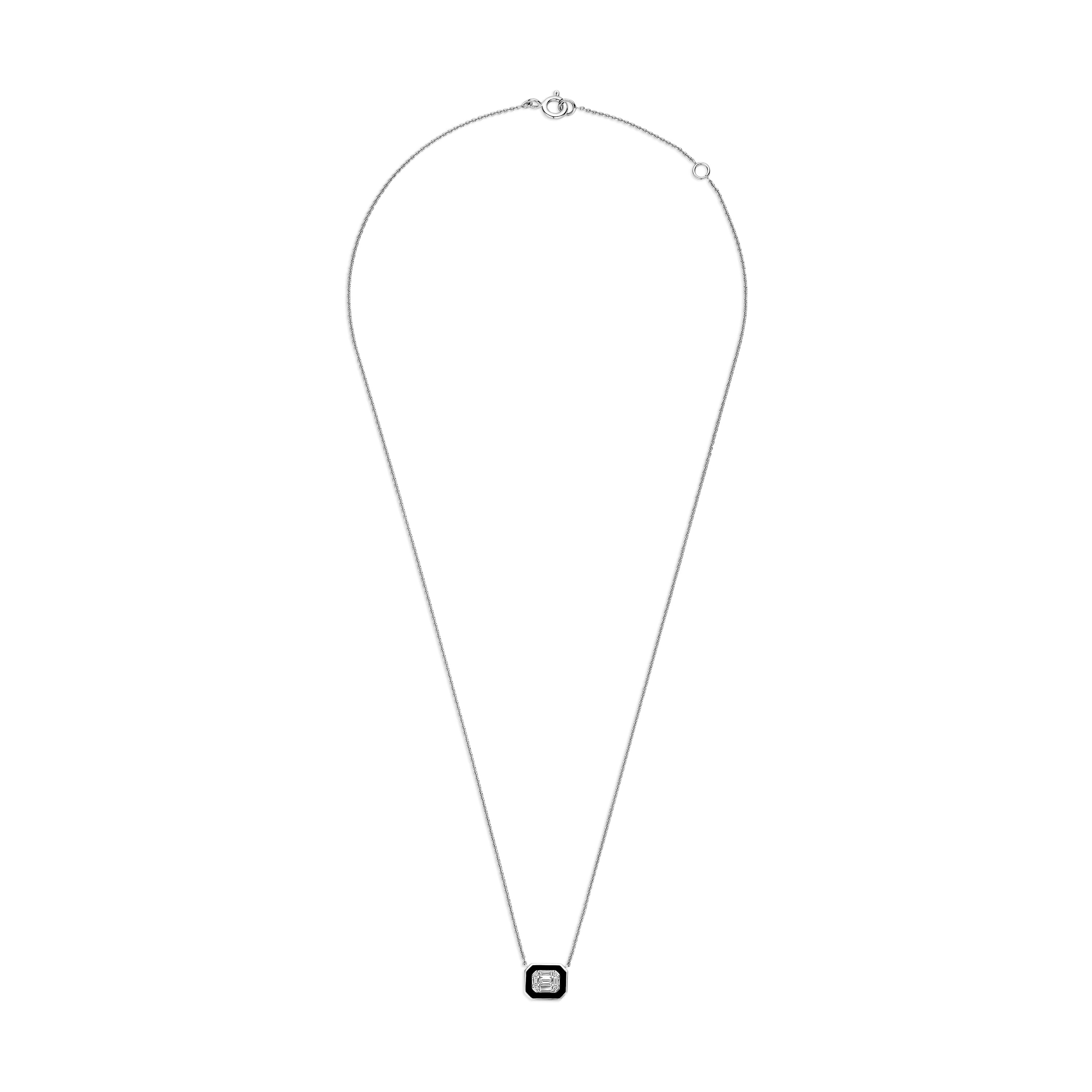 Schaap en Citroen Diamonds collier witgoud met diamant - #2