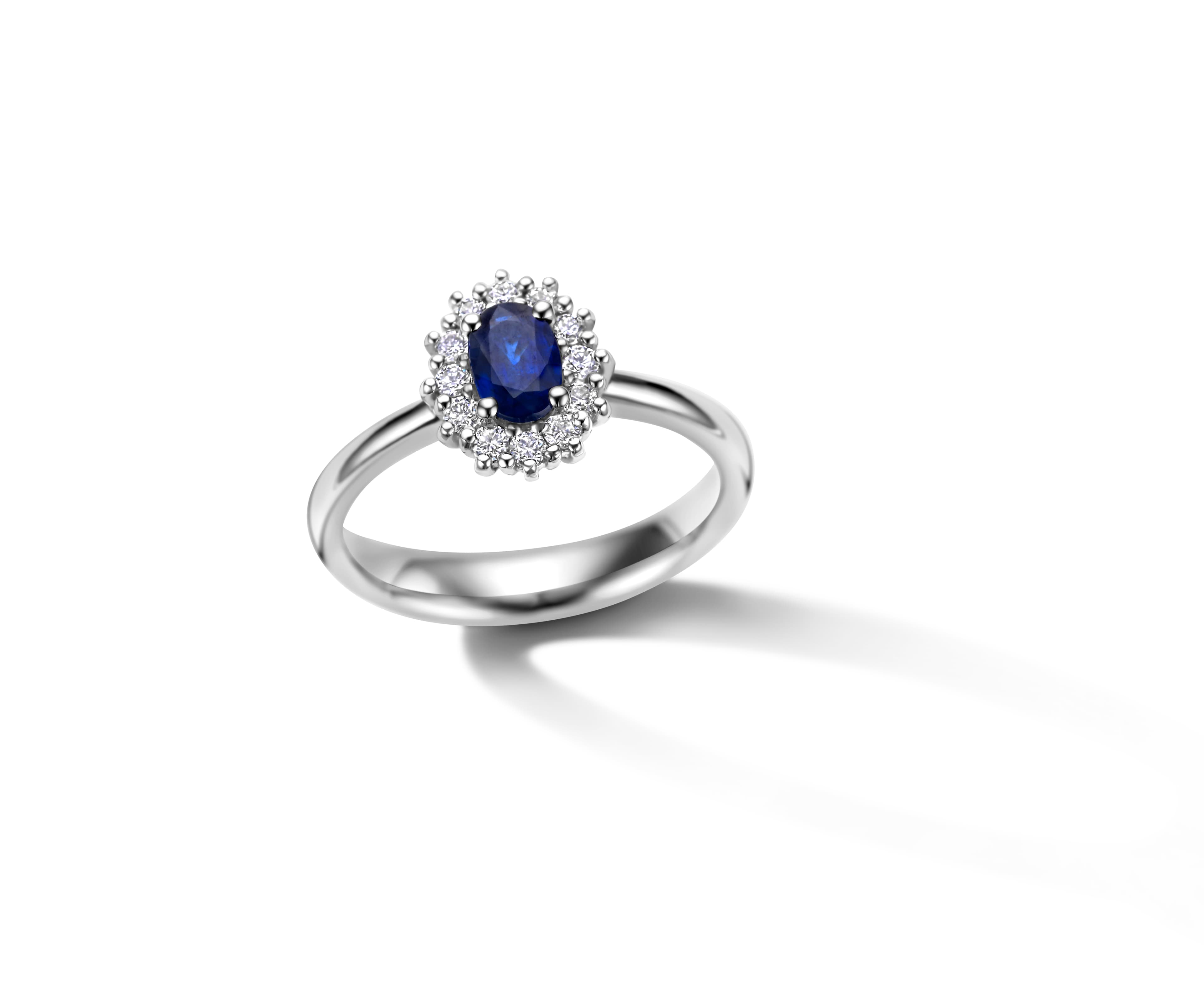 Schaap en Citroen Colours ring witgoud met diamant - #2